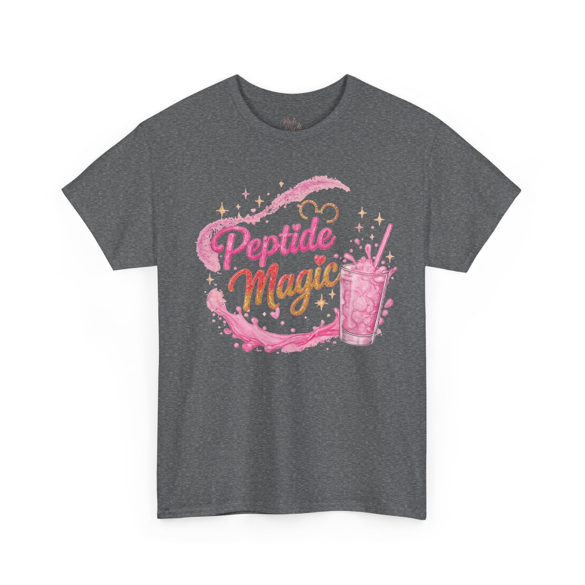 Peptide Magic Tee - Pink Milkshake Aesthetic Graphic T-Shirt