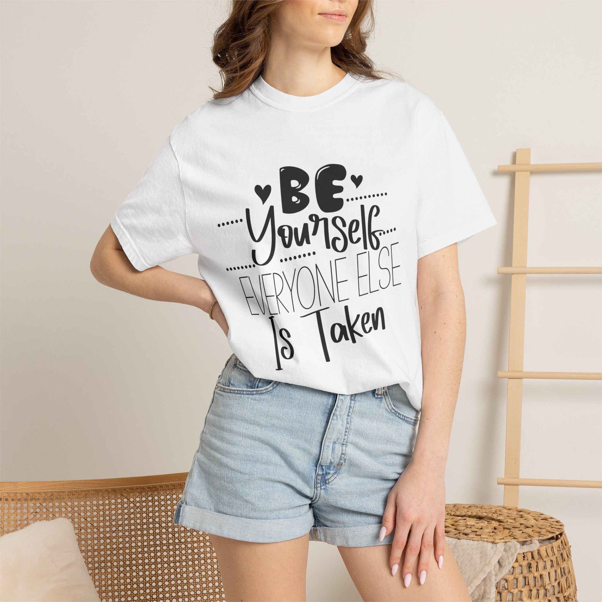 Be Yourself T-Shirt — "Be Yourself, Everyone Else Is Taken" Inspirational Tee