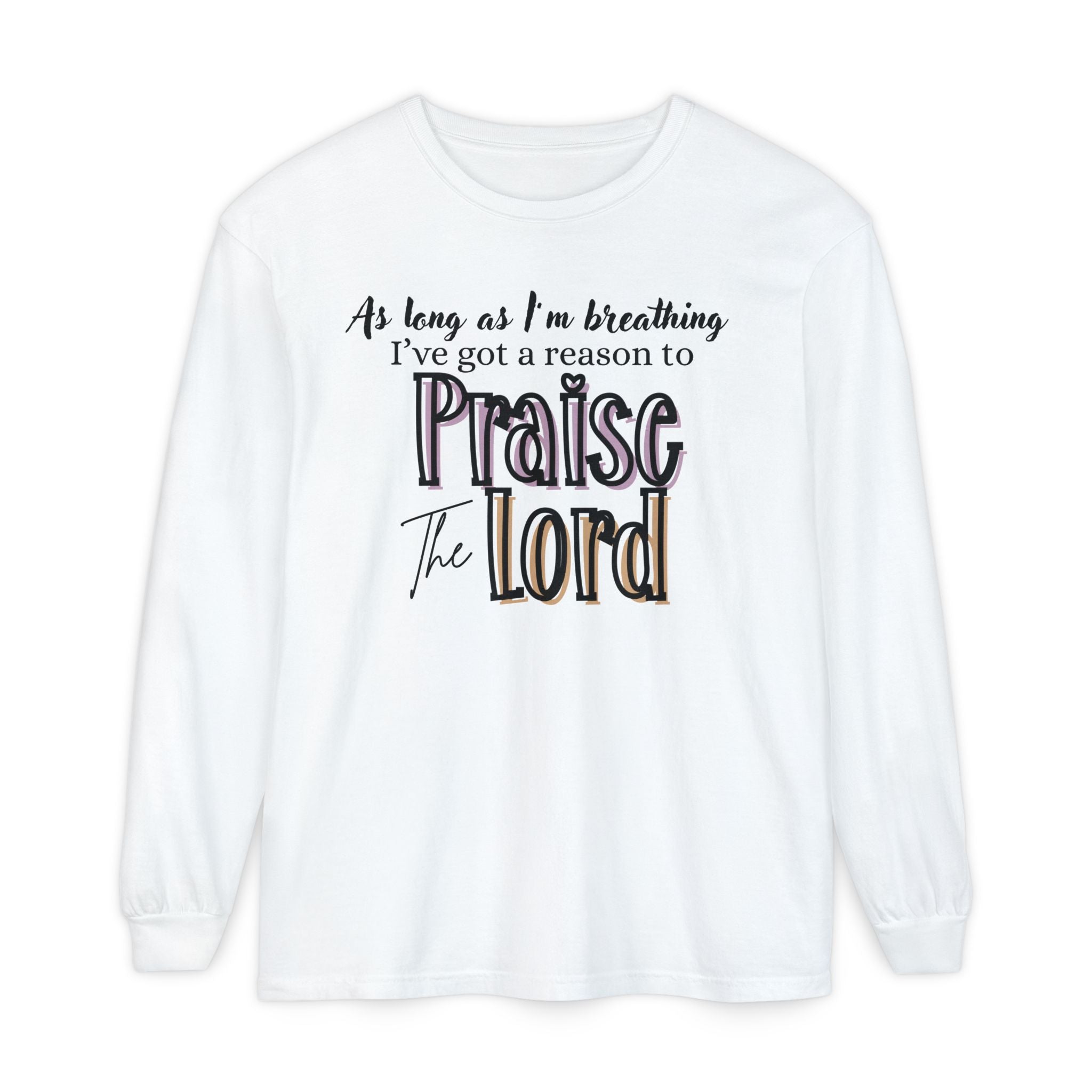 'Praise The Lord' Inspirational Top, Faith-Based Shirt, Spiritual Gift, Christian Apparel, Church Outing