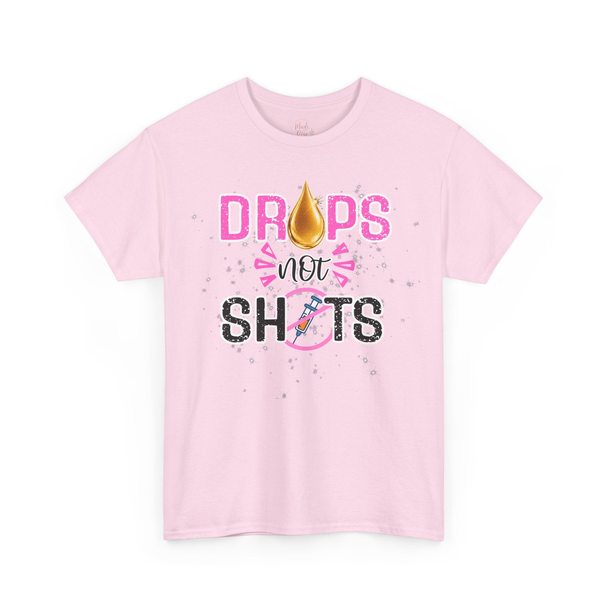Drops not Shots Graphic Tee