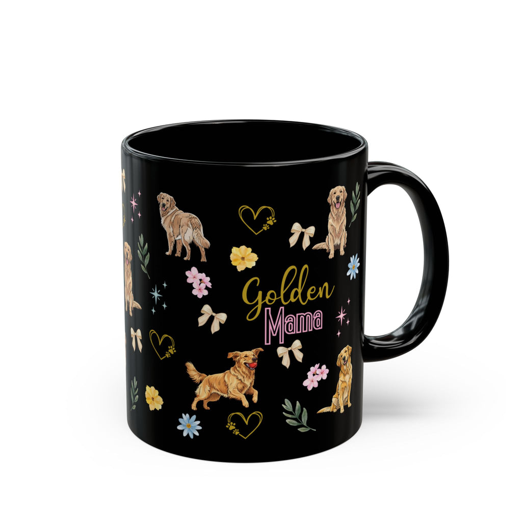 Golden Mama Mug, Golden Retriever Coffee Cup