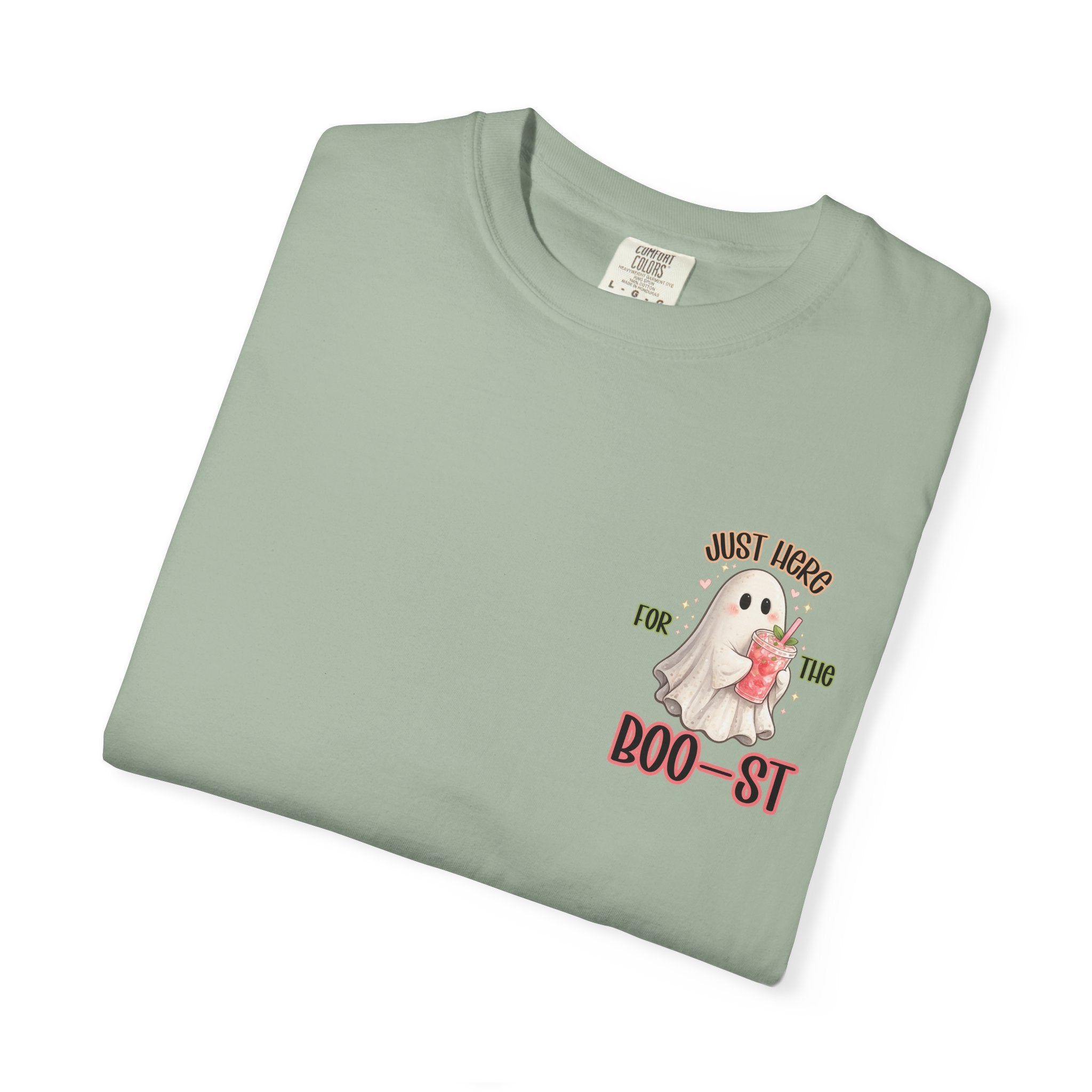 Ghost Boo-st T-Shirt — Cute Halloween Ghost Graphic Tee