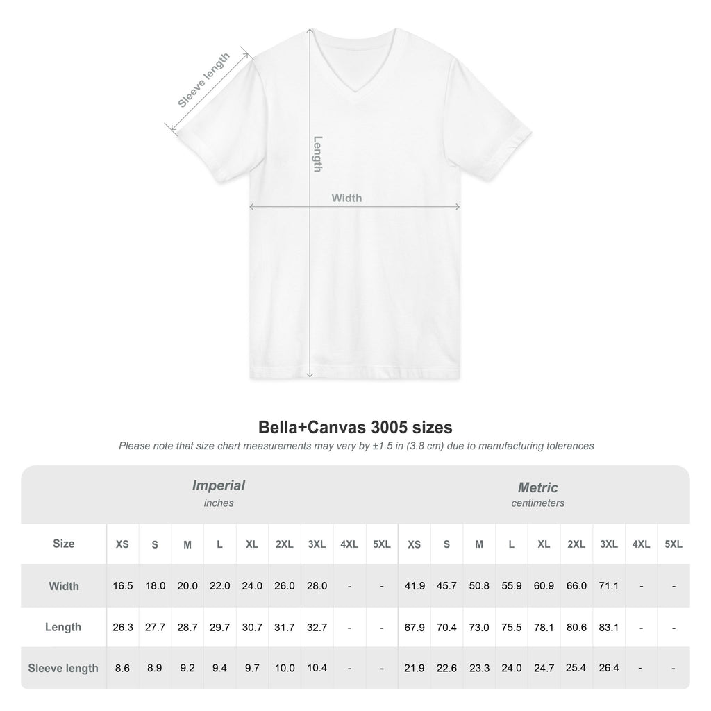Pumpkin Spice and Peptides V-Neck Tee — Fall Skincare & Coffee Lover Shirt