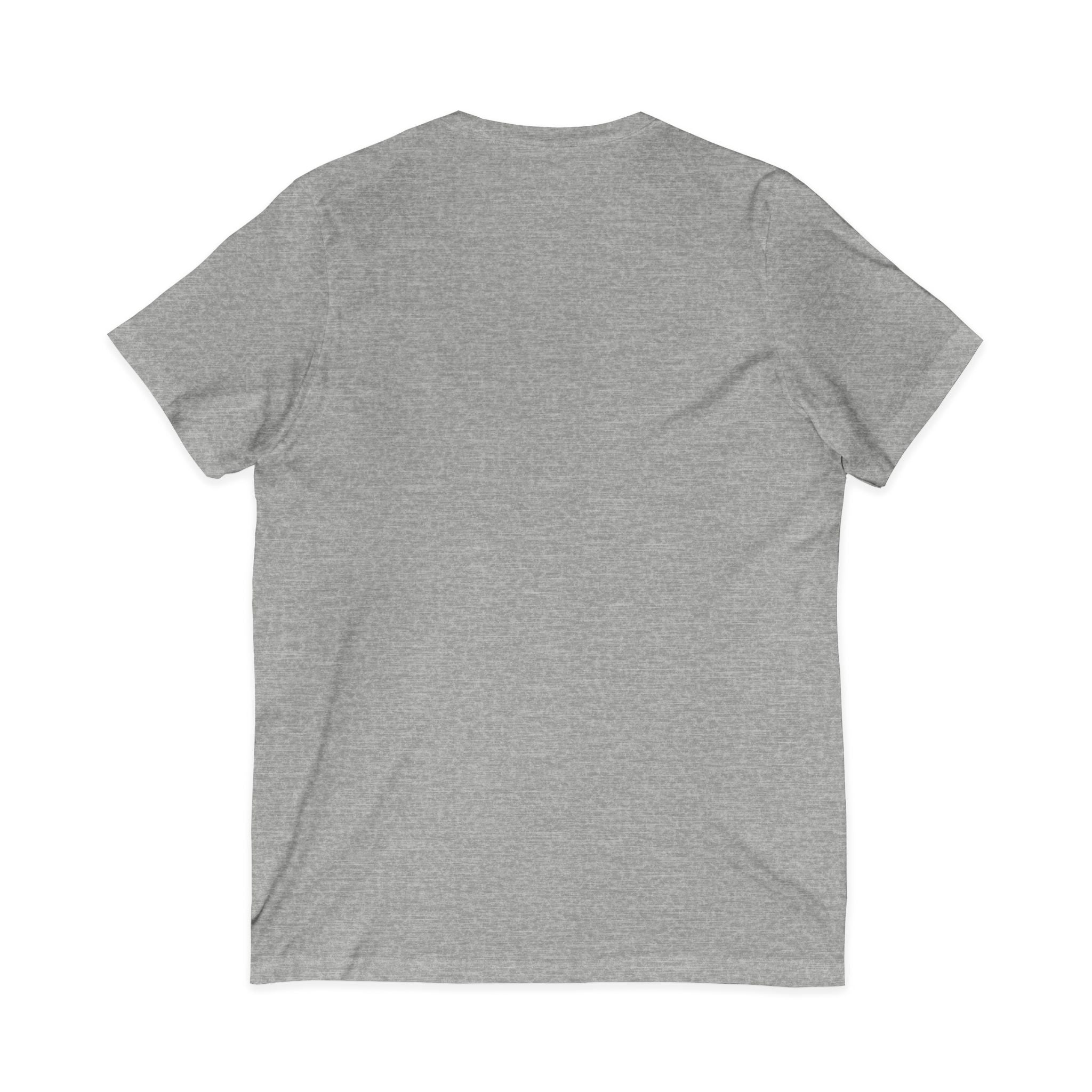 Pumpkin Spice and Peptides V-Neck Tee — Fall Skincare & Coffee Lover Shirt