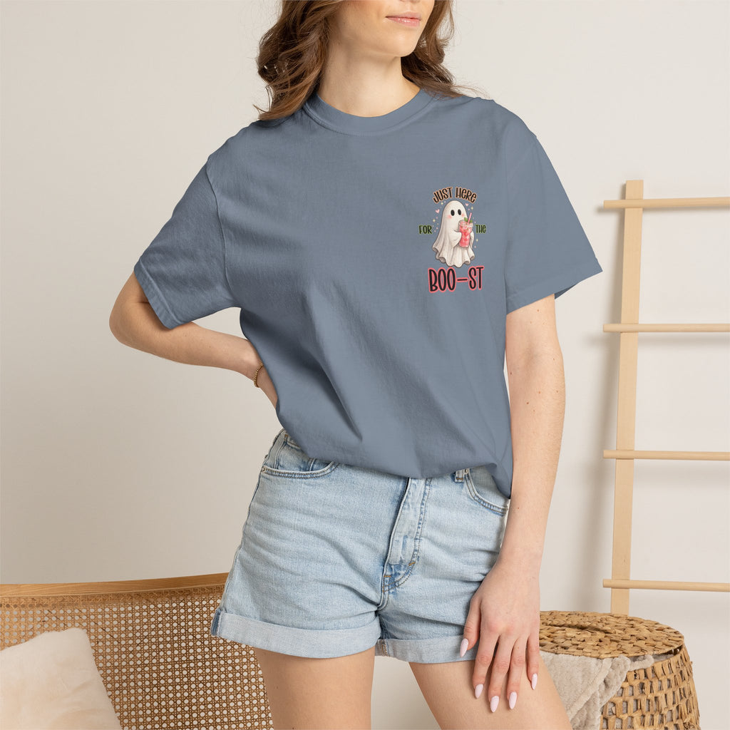 Ghost Boo-st T-Shirt — Cute Halloween Ghost Graphic Tee