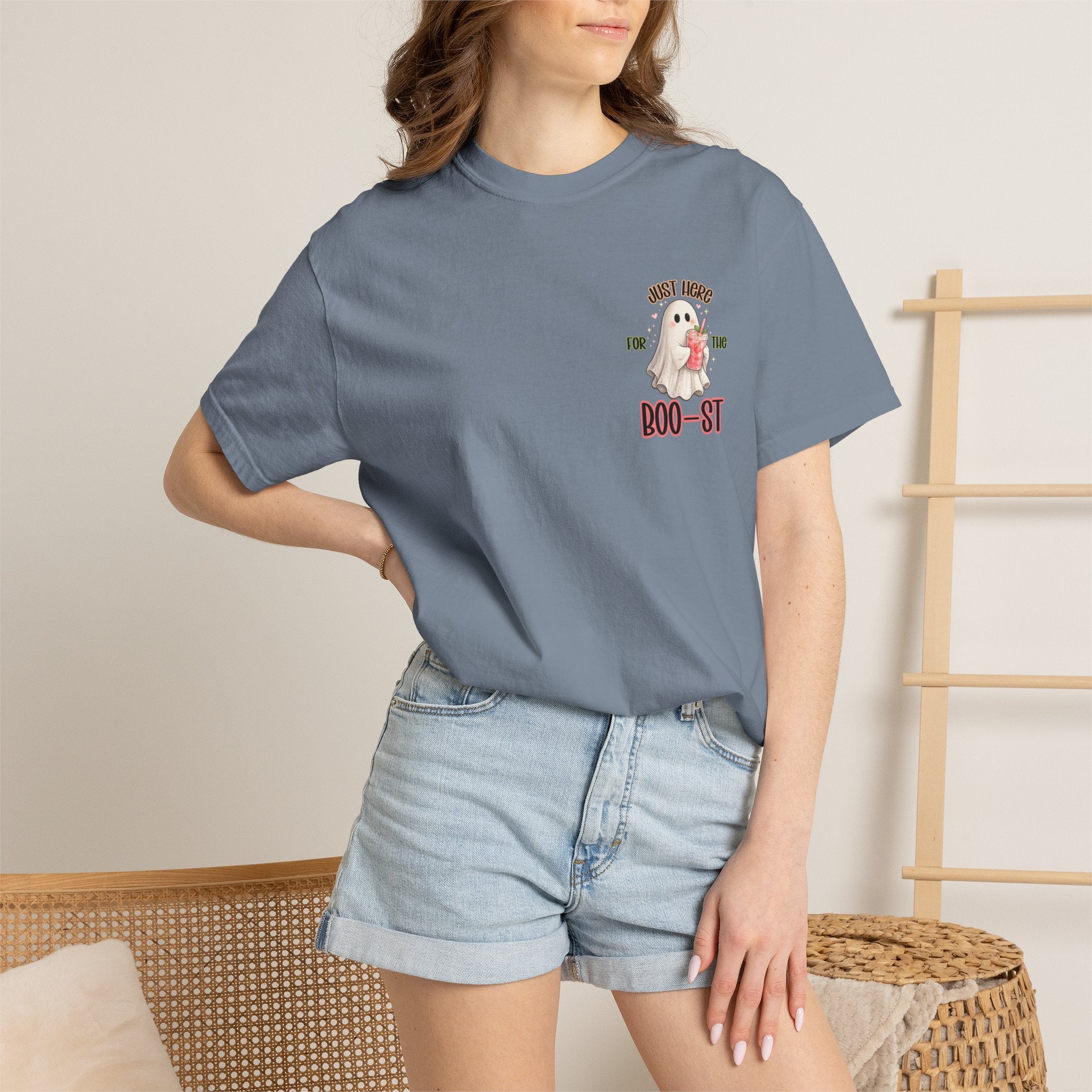 Ghost Boo-st T-Shirt — Cute Halloween Ghost Graphic Tee