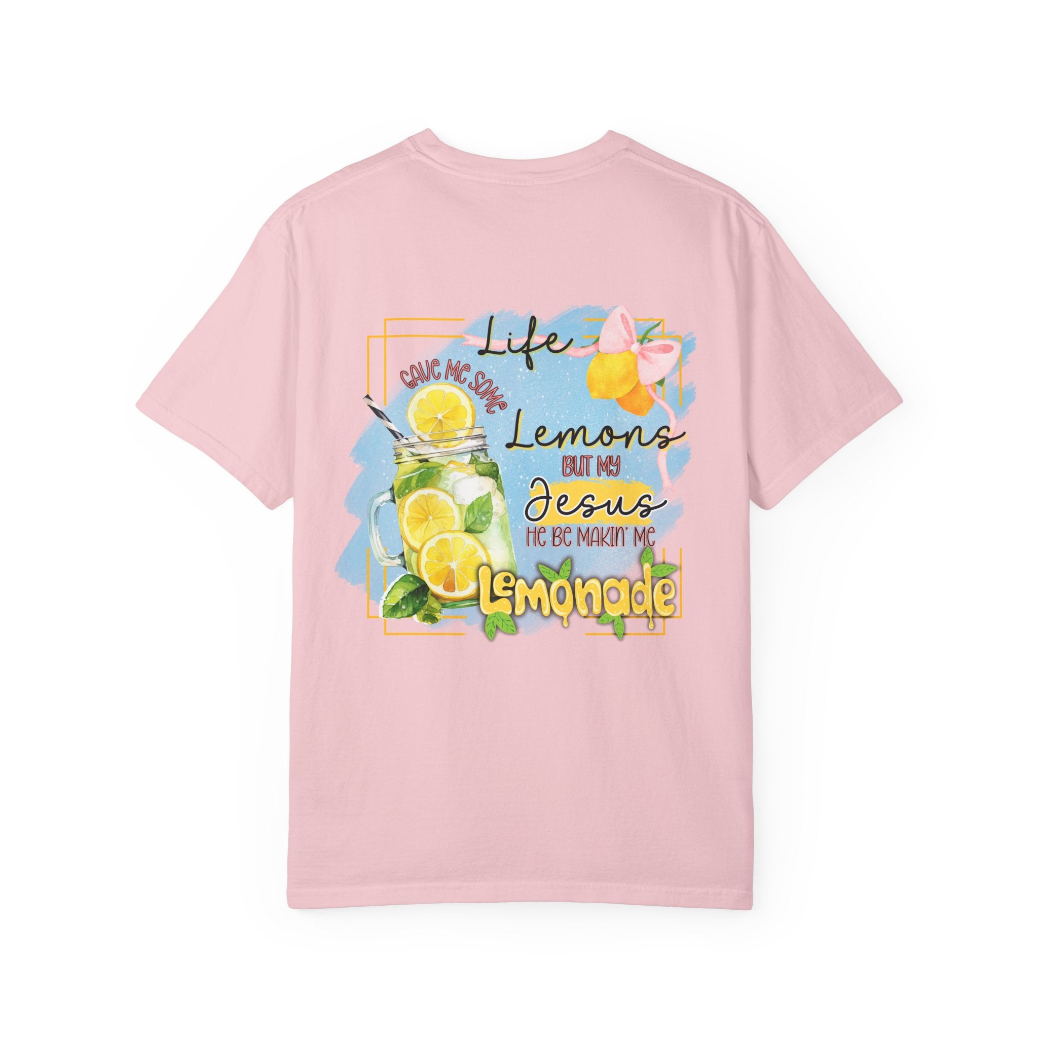 Comfort Colors Life Gave Me Some Lemons T Shirt, Jesus Lemonade Tee, Garment Dyed Faith Shirt, Jesus Lemonade Shirt, Faith Apparel Gift