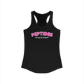Peptides are my love language Women's Ideal Racerback Tank