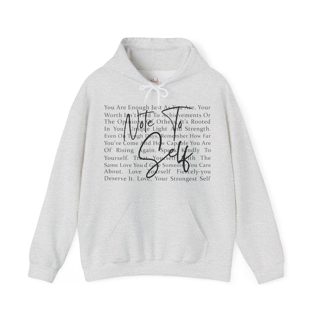 "You Are Enough" Inspirational Script Pullover