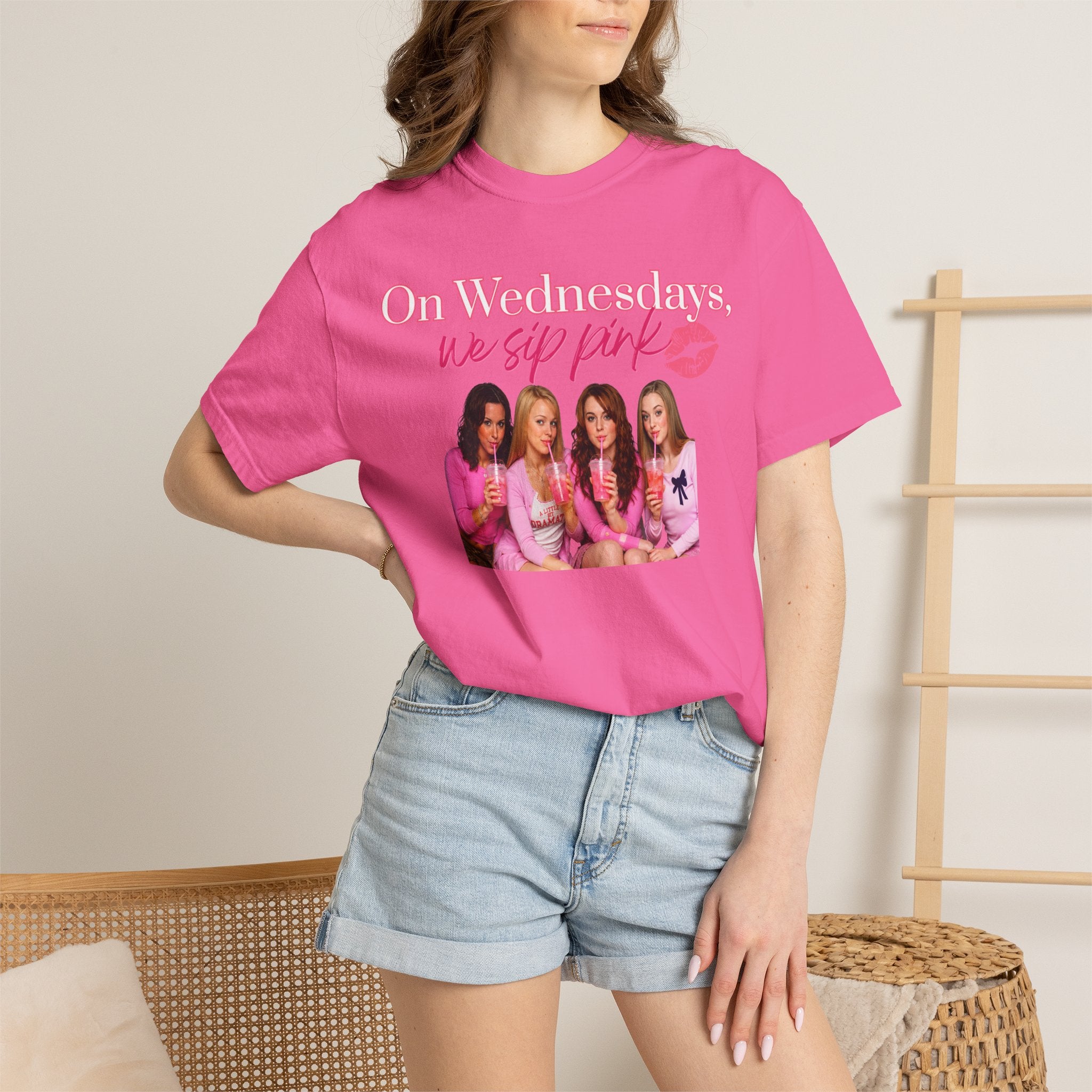 On Wednesdays We Sip Pink T-Shirt