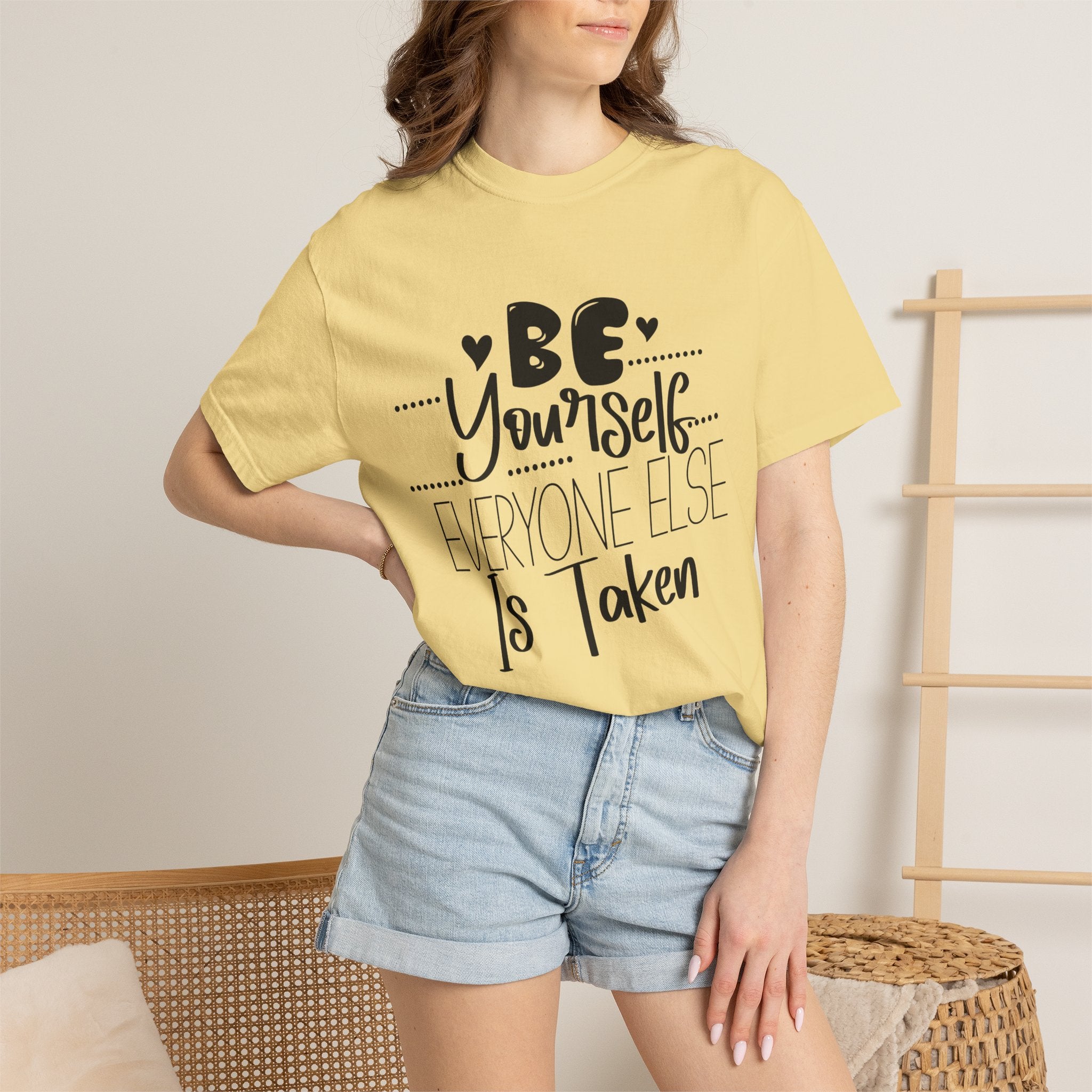 Be Yourself T-Shirt — "Be Yourself, Everyone Else Is Taken" Inspirational Tee
