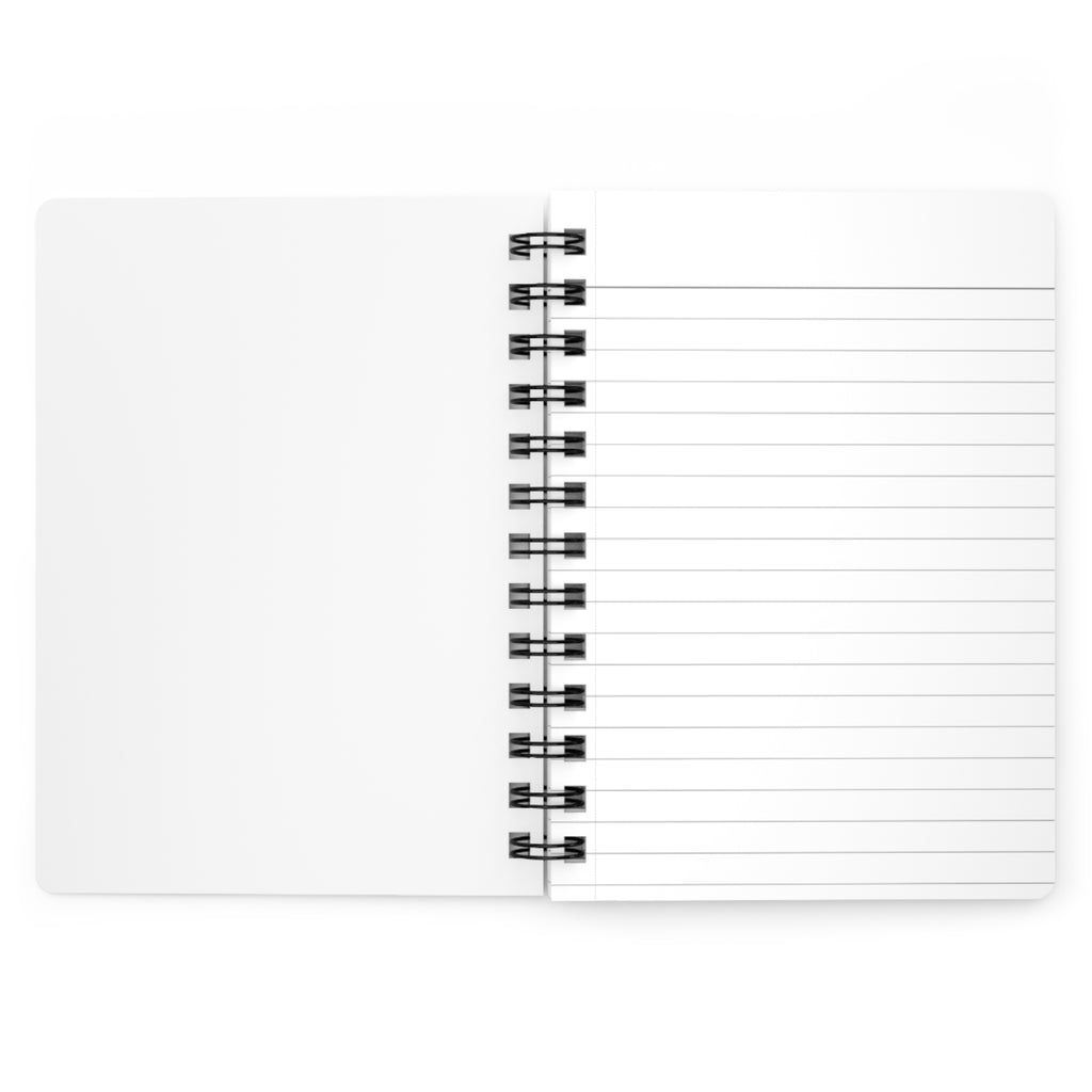 Grow Through What You Go Through Spiral Bound Journal | Floral Tulips Coloring Cover