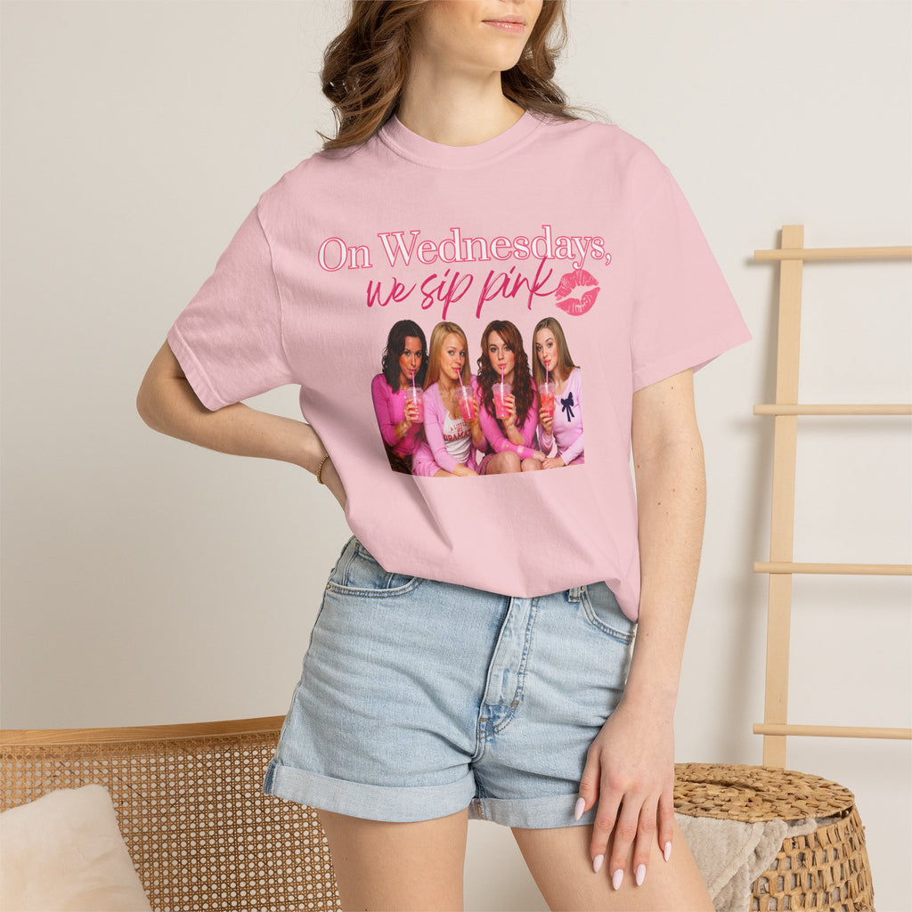 On Wednesdays We Sip Pink T-Shirt