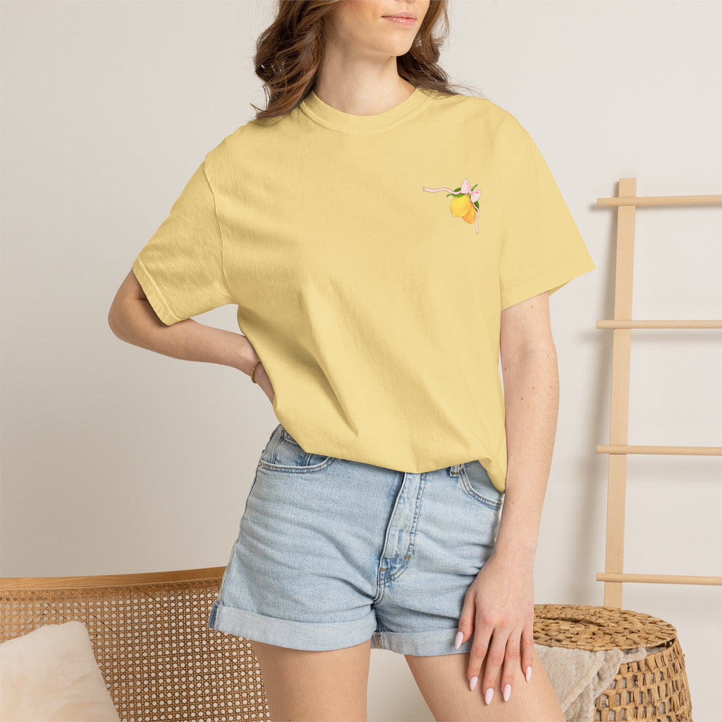 Comfort Colors Life Gave Me Some Lemons T Shirt, Jesus Lemonade Tee, Garment Dyed Faith Shirt, Jesus Lemonade Shirt, Faith Apparel Gift