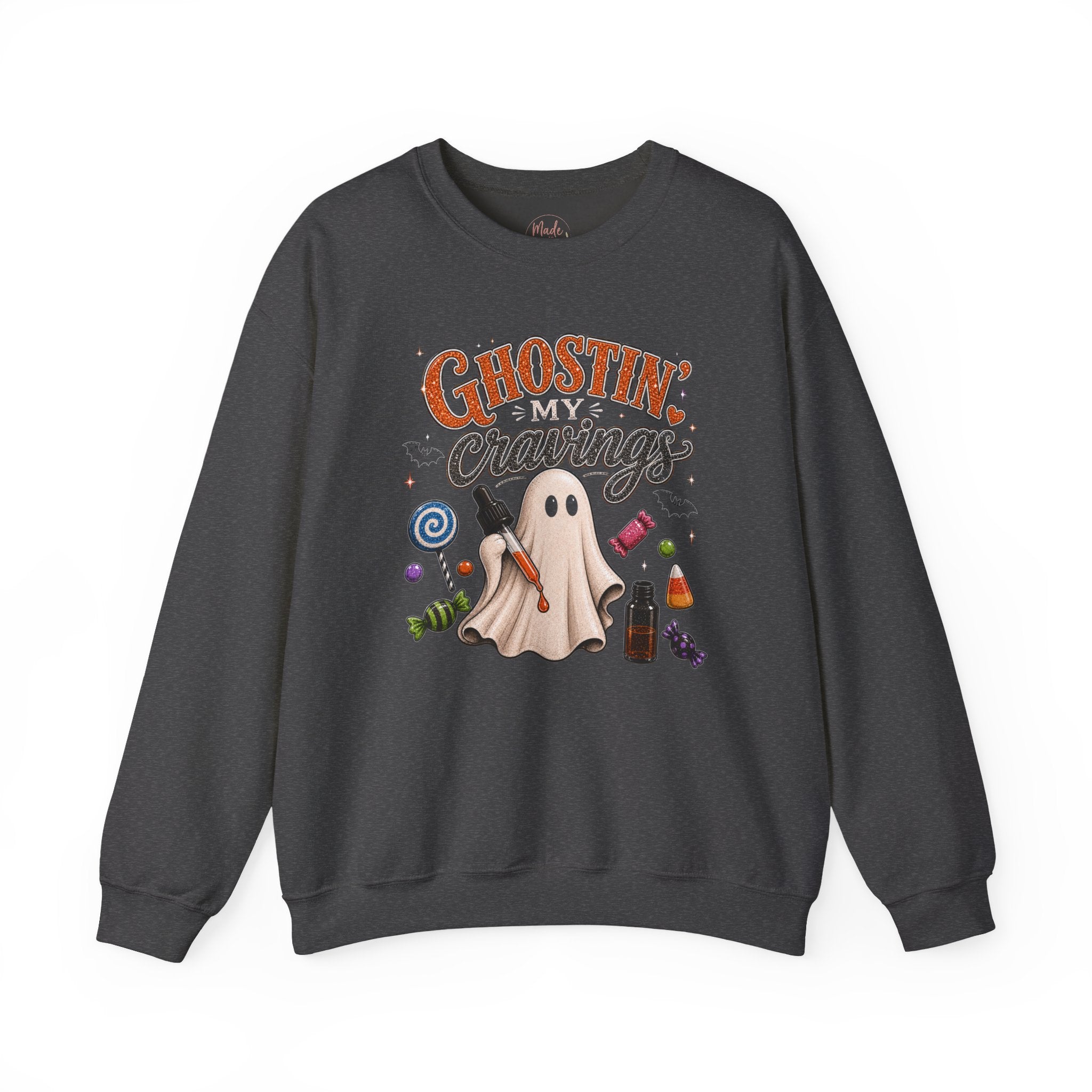 Halloween 'Ghostin' My Cravings' Crewneck Sweatshirt