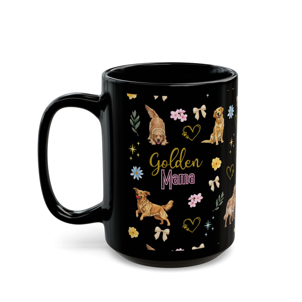 Golden Mama Mug, Golden Retriever Coffee Cup