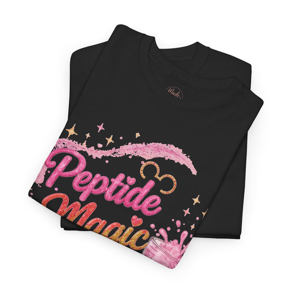 Peptide Magic Tee - Pink Milkshake Aesthetic Graphic T-Shirt