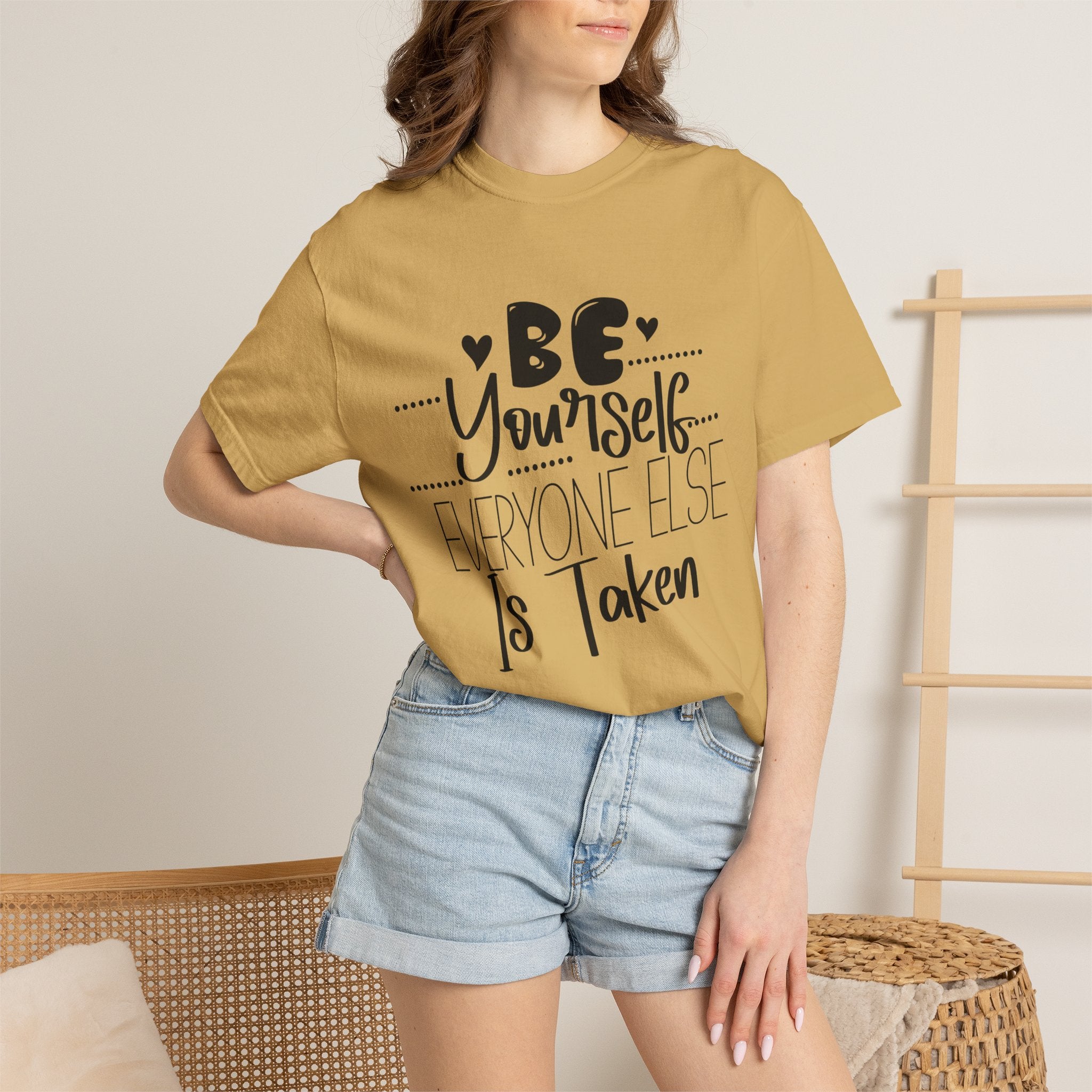 Be Yourself T-Shirt — "Be Yourself, Everyone Else Is Taken" Inspirational Tee
