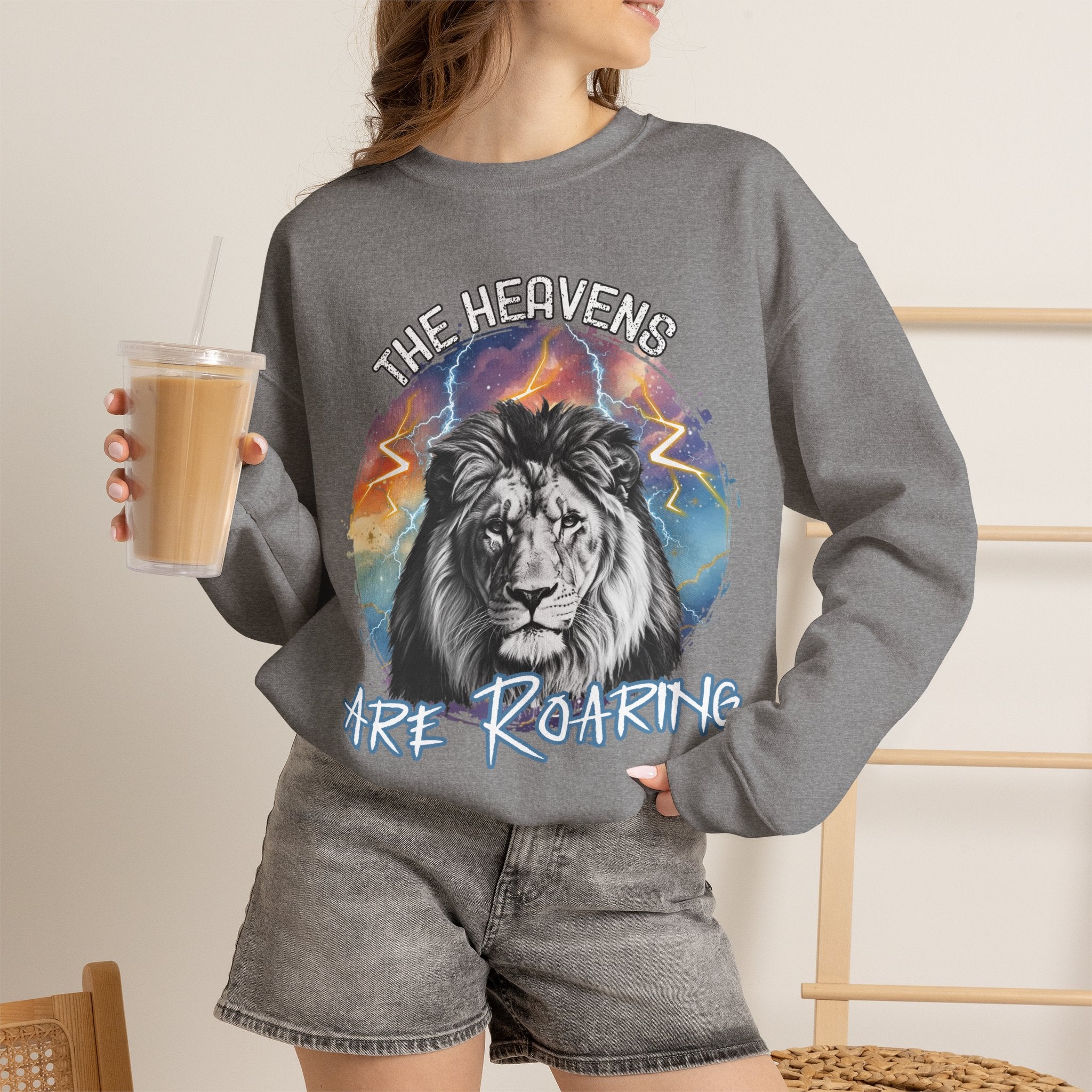 The Heavens Are Roaring Crewneck Sweater