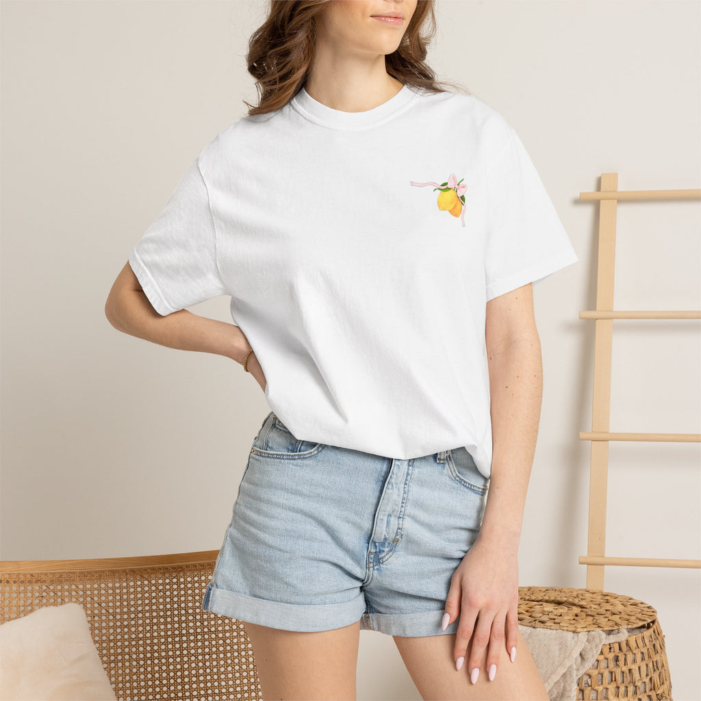 Comfort Colors Life Gave Me Some Lemons T Shirt, Jesus Lemonade Tee, Garment Dyed Faith Shirt, Jesus Lemonade Shirt, Faith Apparel Gift