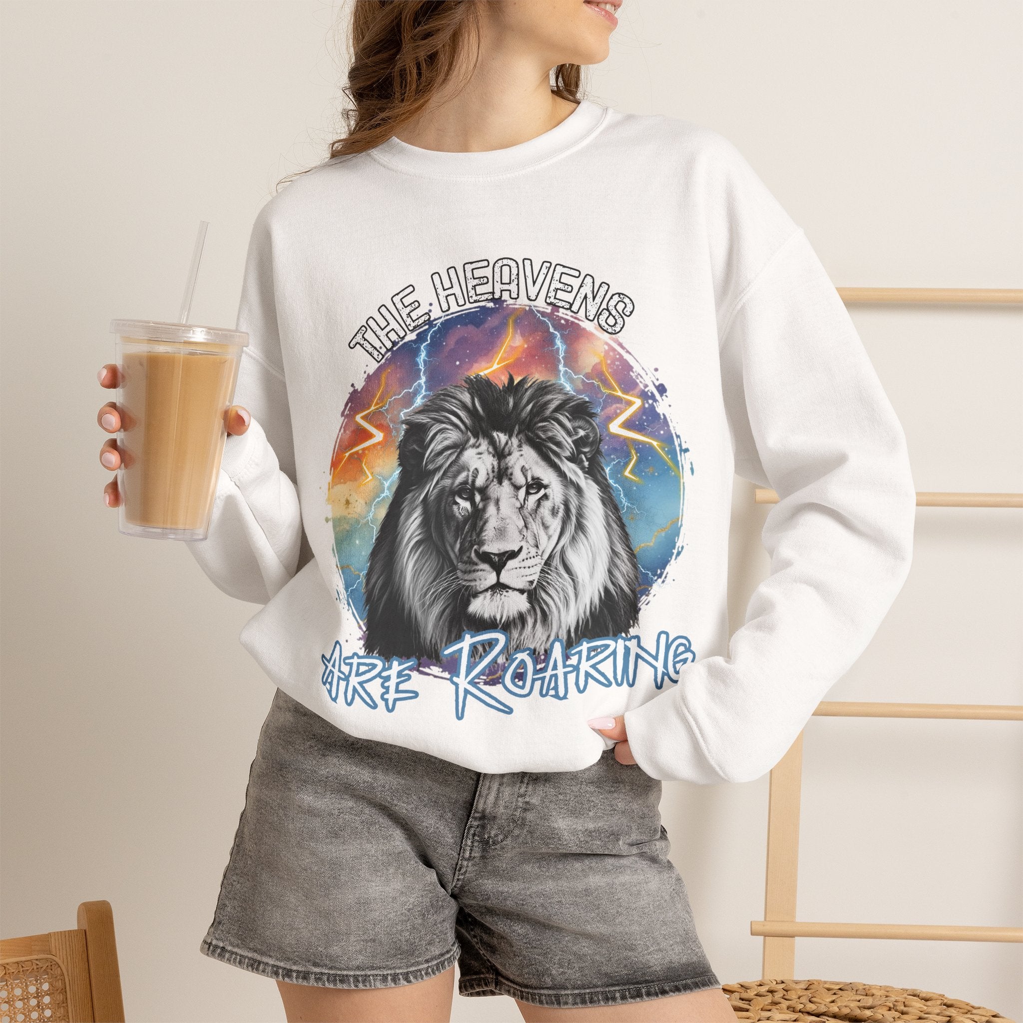 The Heavens Are Roaring Crewneck Sweater