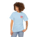 Drink Drop Heart Tee — Cute Minimalist Coffee Graphic T‑Shirt