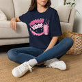 Peptide Vibes T-Shirt — Pink Boba Drink Graphic Tee