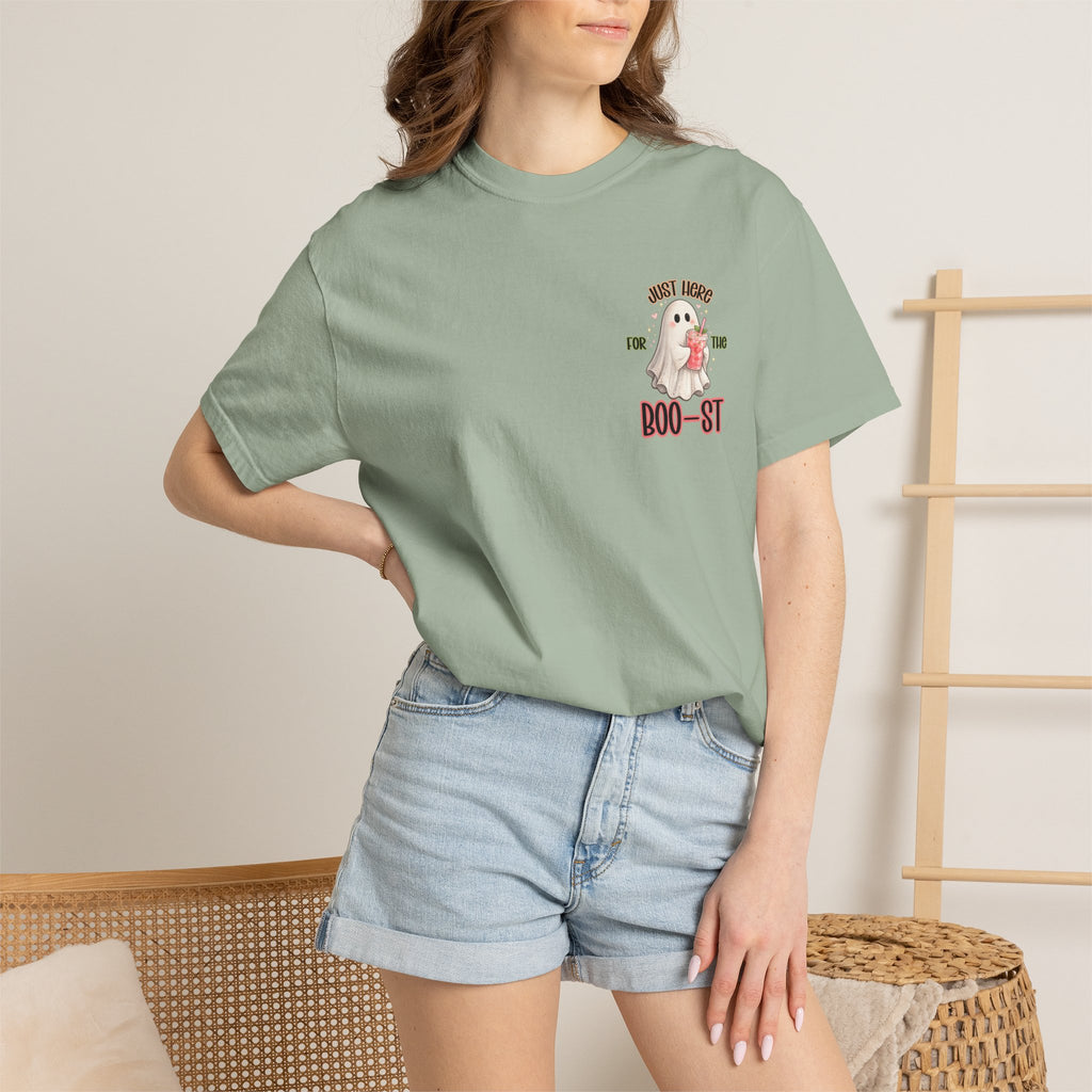 Ghost Boo-st T-Shirt — Cute Halloween Ghost Graphic Tee
