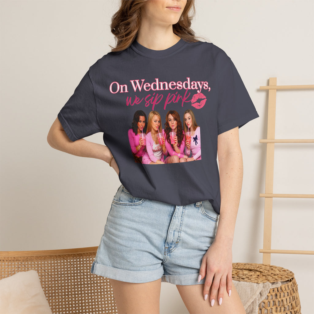 On Wednesdays We Sip Pink T-Shirt
