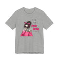 Graphic Tee — "Dead Tired… Pink Drink Required" Skeleton Mom Shirt
