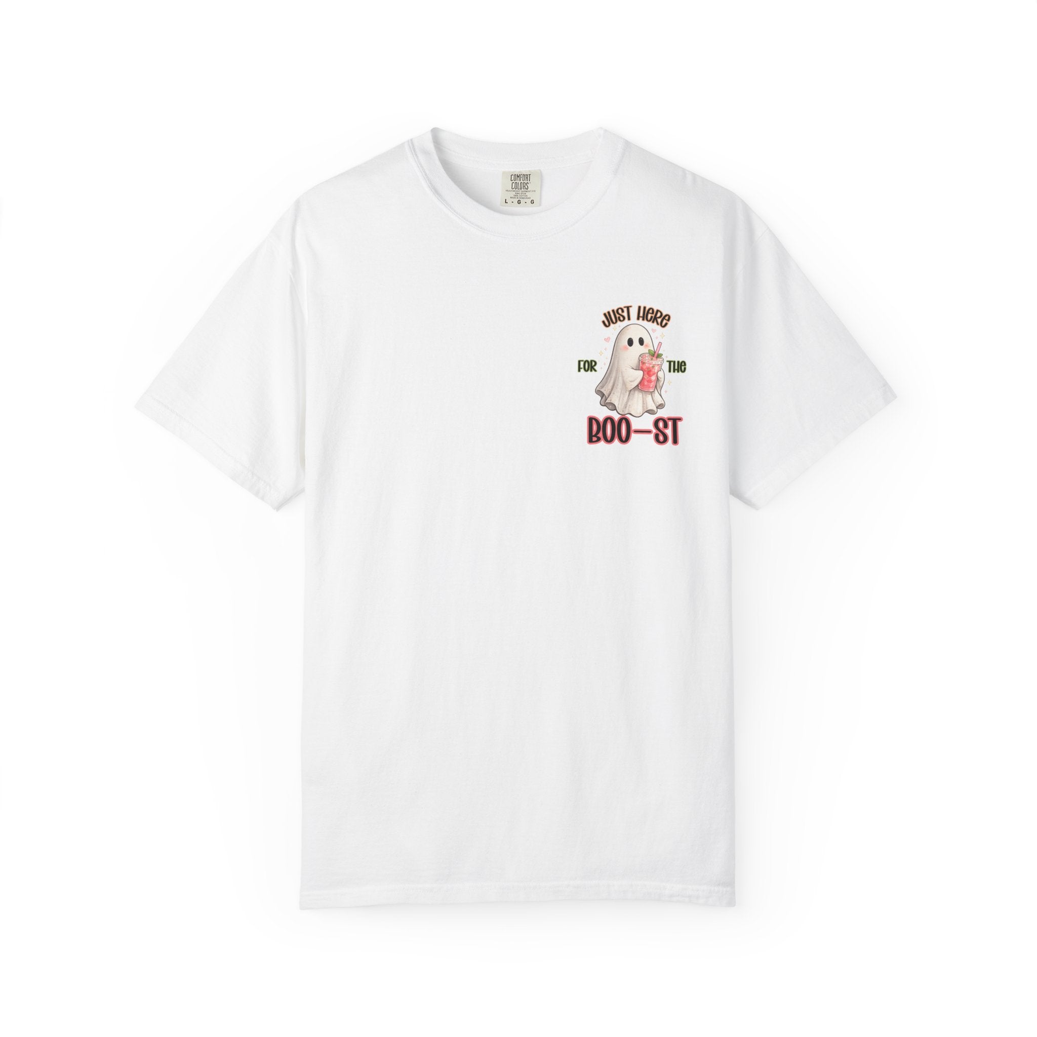 Ghost Boo-st T-Shirt — Cute Halloween Ghost Graphic Tee