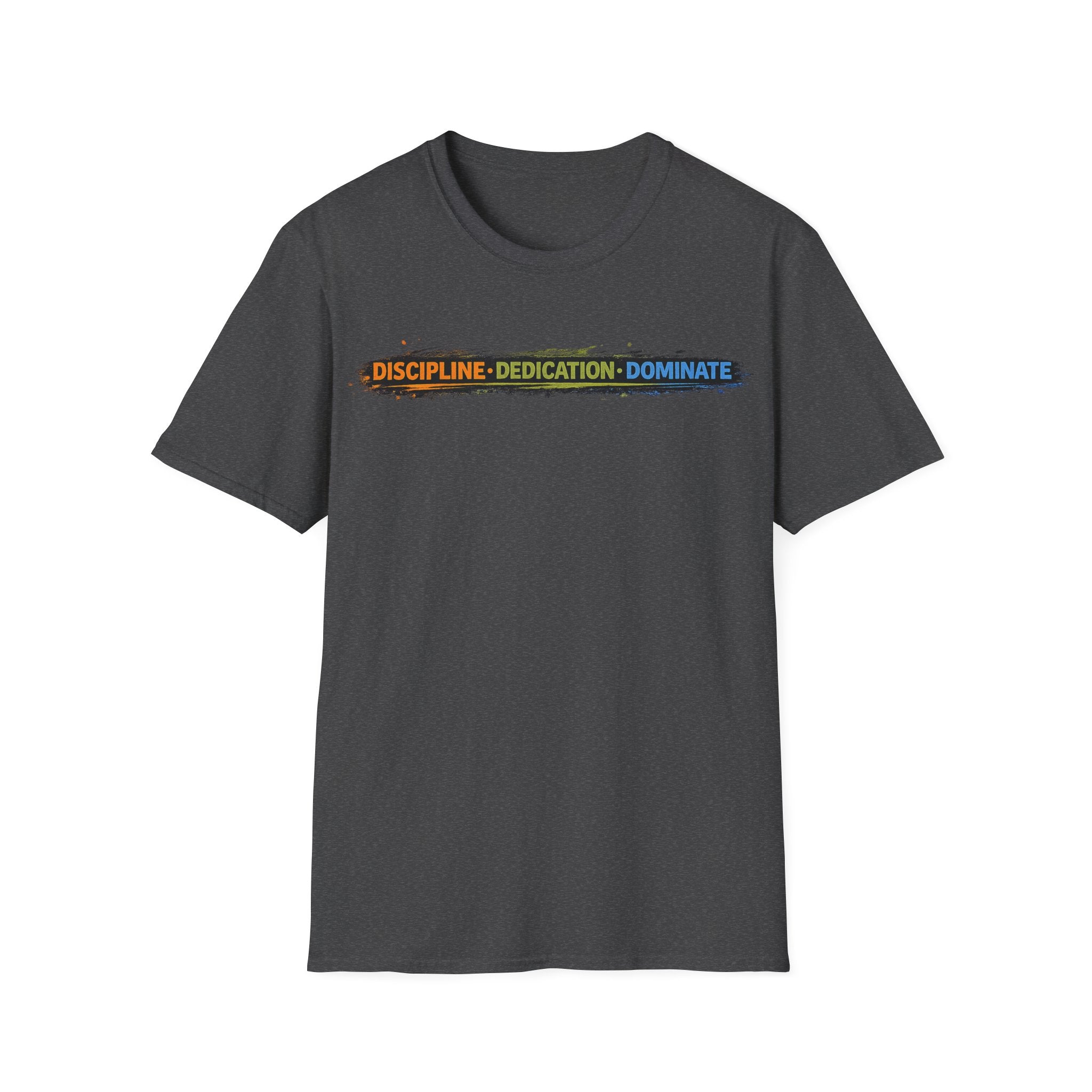 Men's Discipline • Dedication • Domination T-Shirt — Motivational Fitness Tee