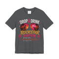 Dark Complexion (women) of Team White Drop & Drink Beach T‑Shirt –  Sunglasses Graphic