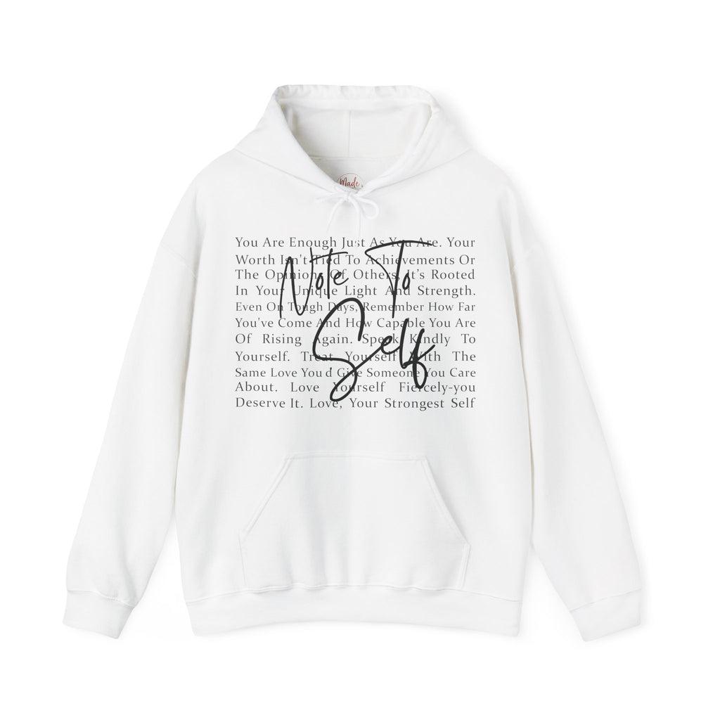 "You Are Enough" Inspirational Script Pullover