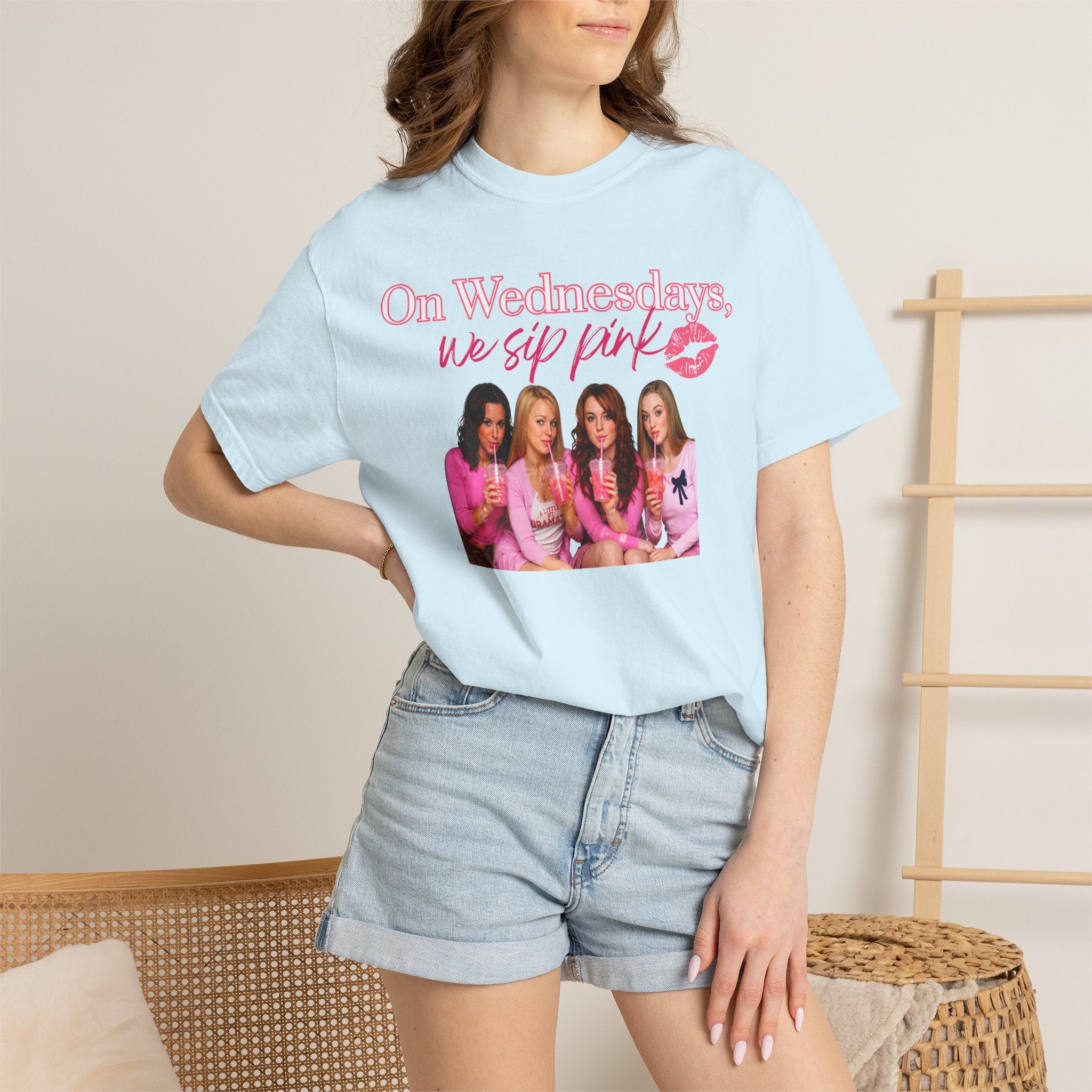 On Wednesdays We Sip Pink T-Shirt