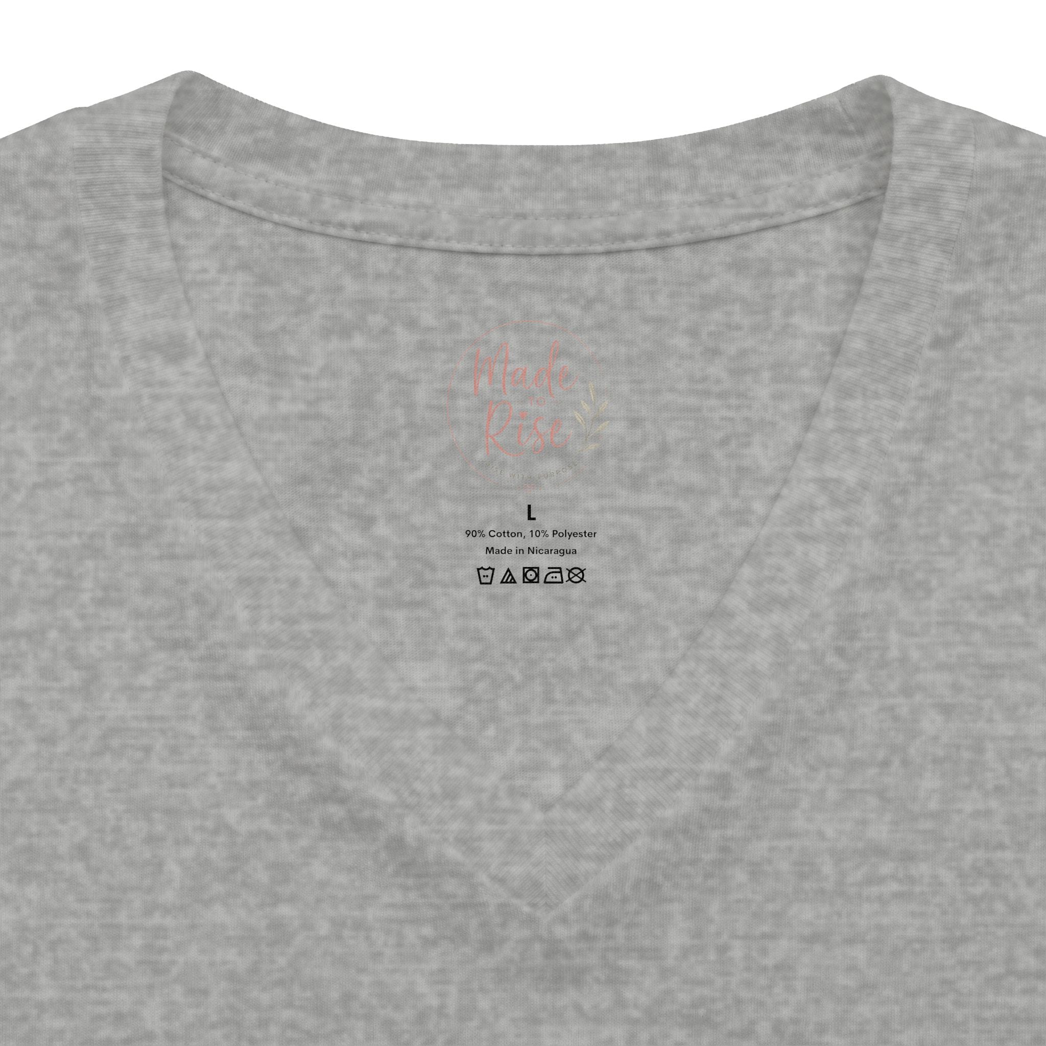 Pumpkin Spice and Peptides V-Neck Tee — Fall Skincare & Coffee Lover Shirt