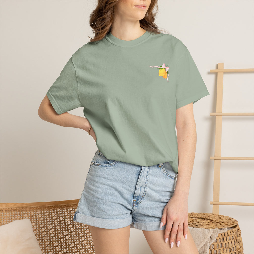 Comfort Colors Life Gave Me Some Lemons T Shirt, Jesus Lemonade Tee, Garment Dyed Faith Shirt, Jesus Lemonade Shirt, Faith Apparel Gift