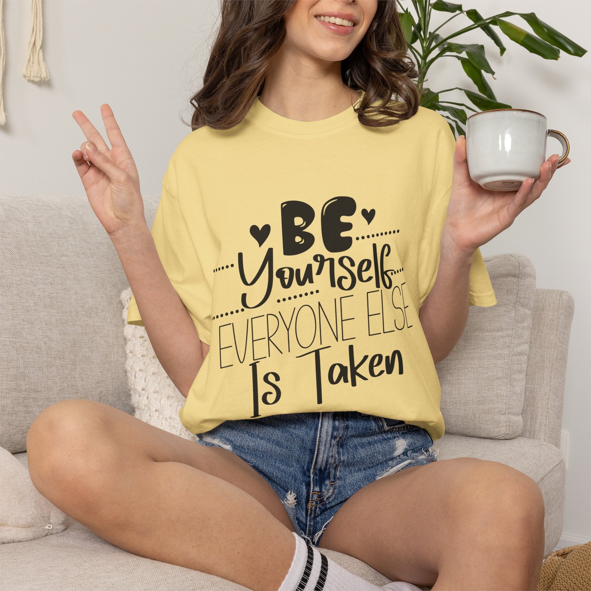 Be Yourself T-Shirt — "Be Yourself, Everyone Else Is Taken" Inspirational Tee