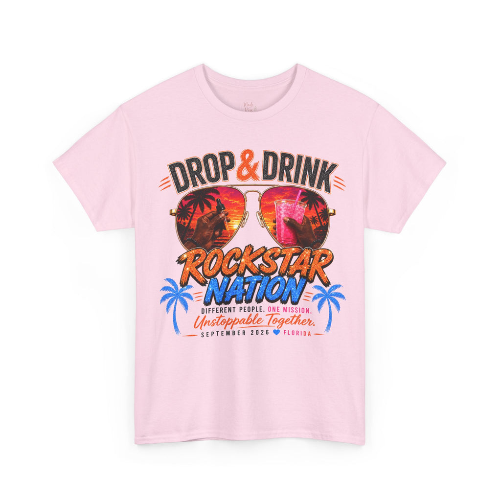 Dark Complexion (Men) Team Black Rockstar Nation Shirt