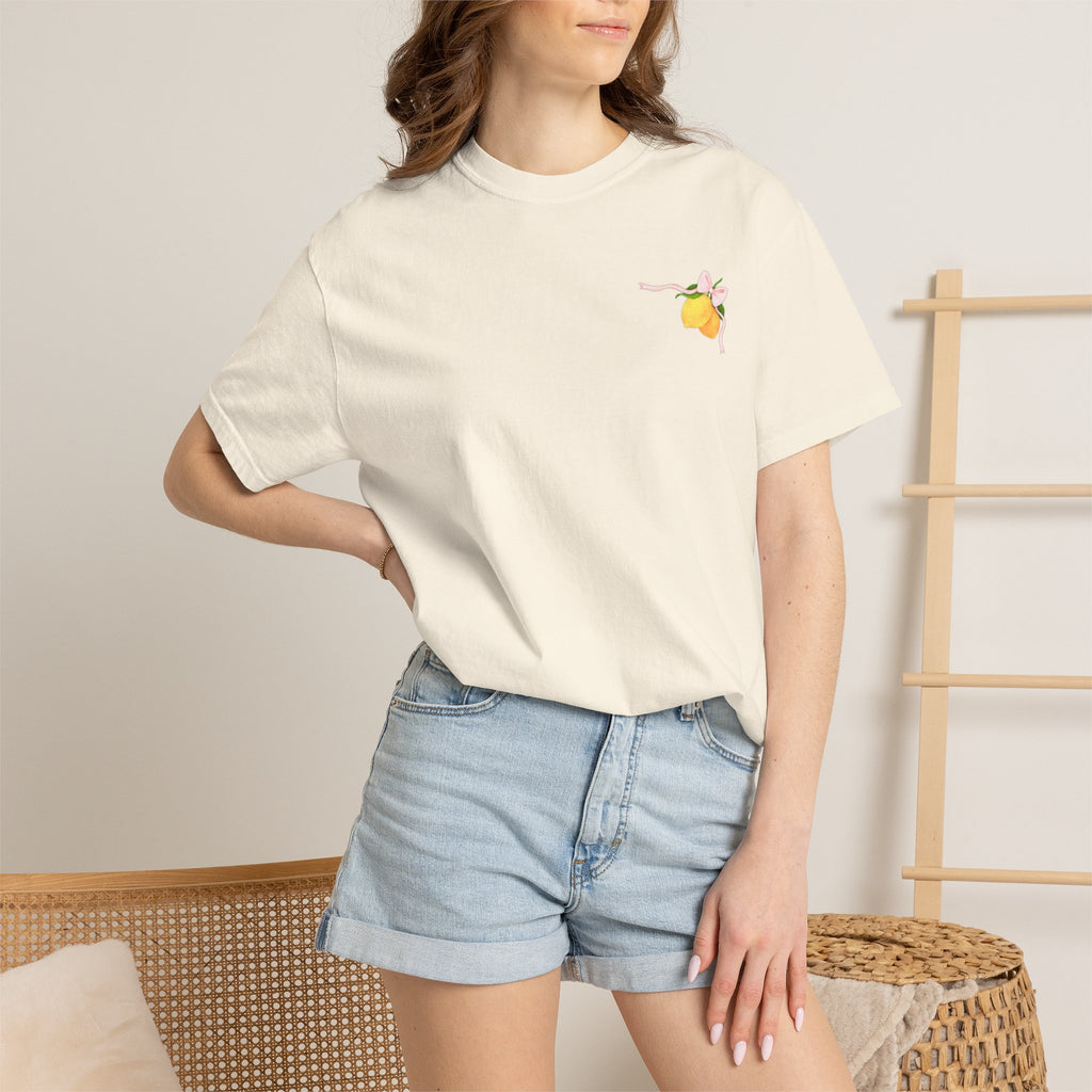 Comfort Colors Life Gave Me Some Lemons T Shirt, Jesus Lemonade Tee, Garment Dyed Faith Shirt, Jesus Lemonade Shirt, Faith Apparel Gift