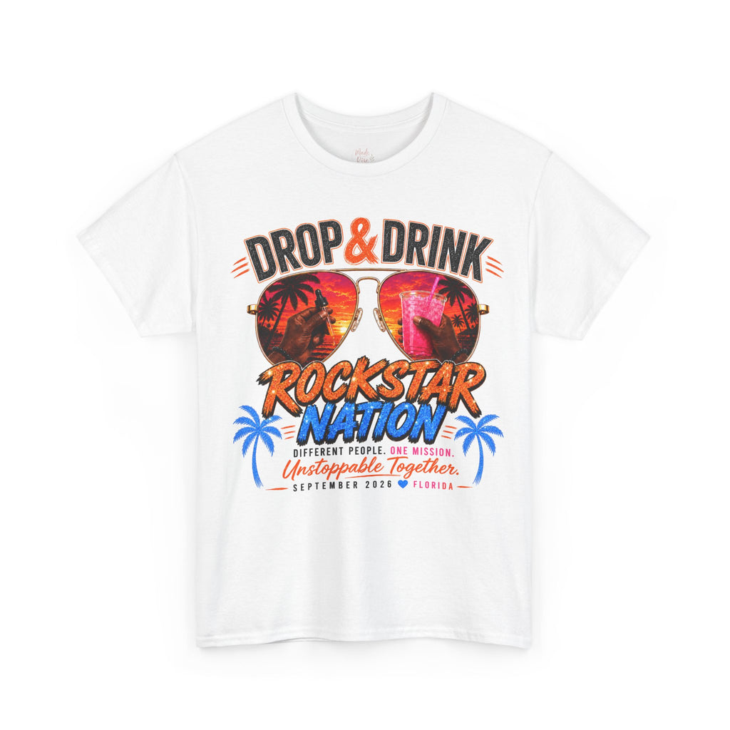 Dark Complexion (Men) Team Black Rockstar Nation Shirt