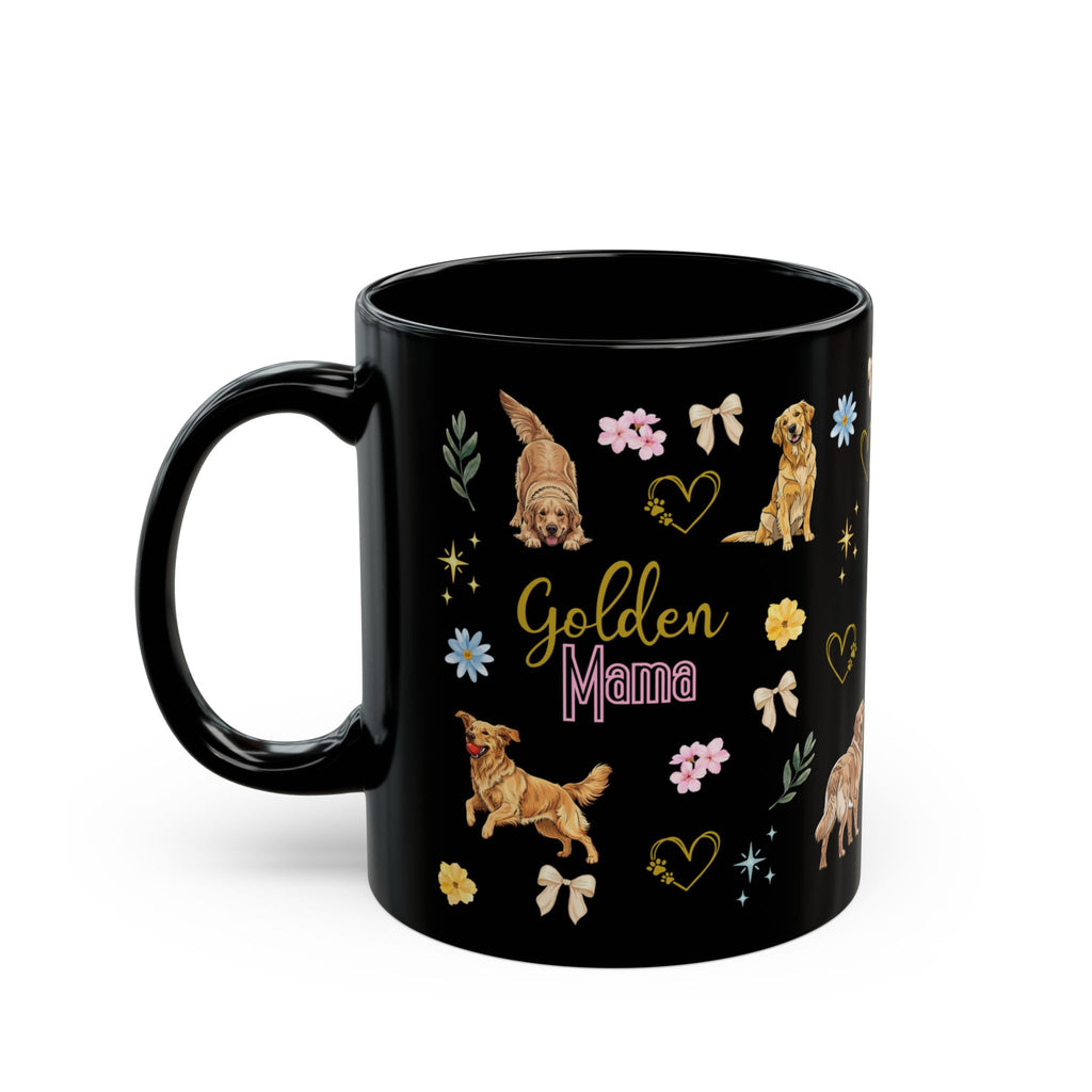 Golden Mama Mug, Golden Retriever Coffee Cup