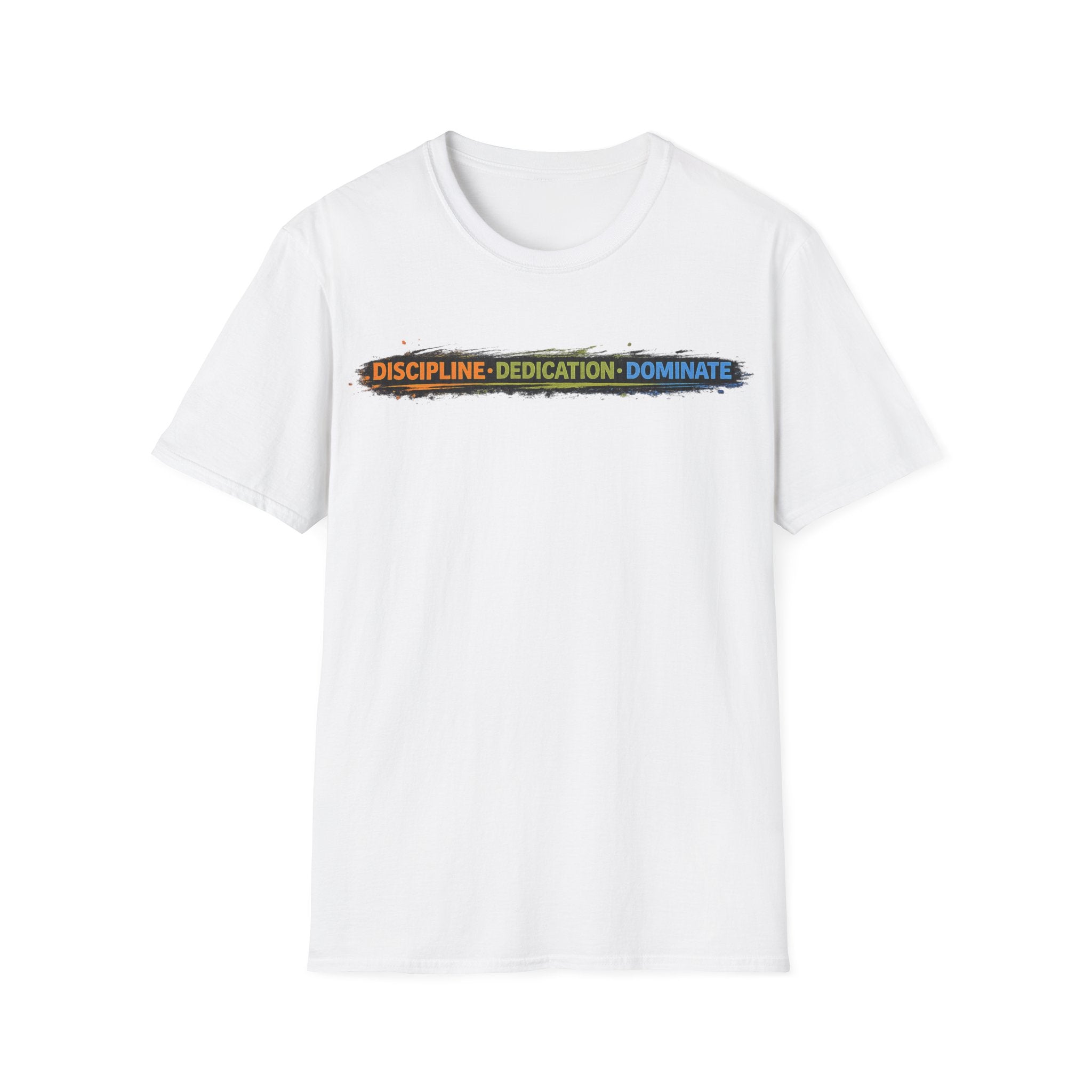 Men's Discipline • Dedication • Domination T-Shirt — Motivational Fitness Tee