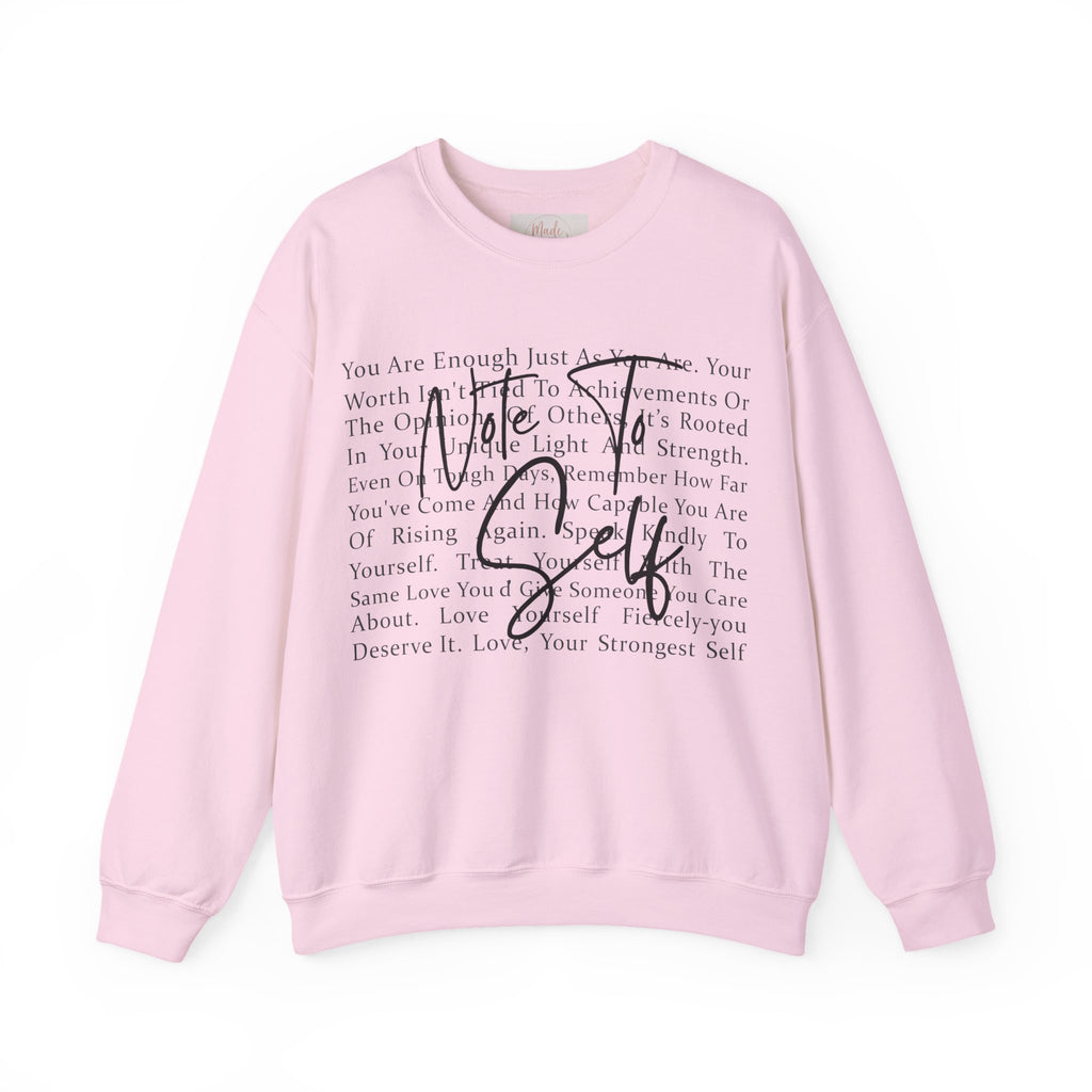 You Are Enough Crewneck Sweatshirt – Inspirational Self-Love Pullover