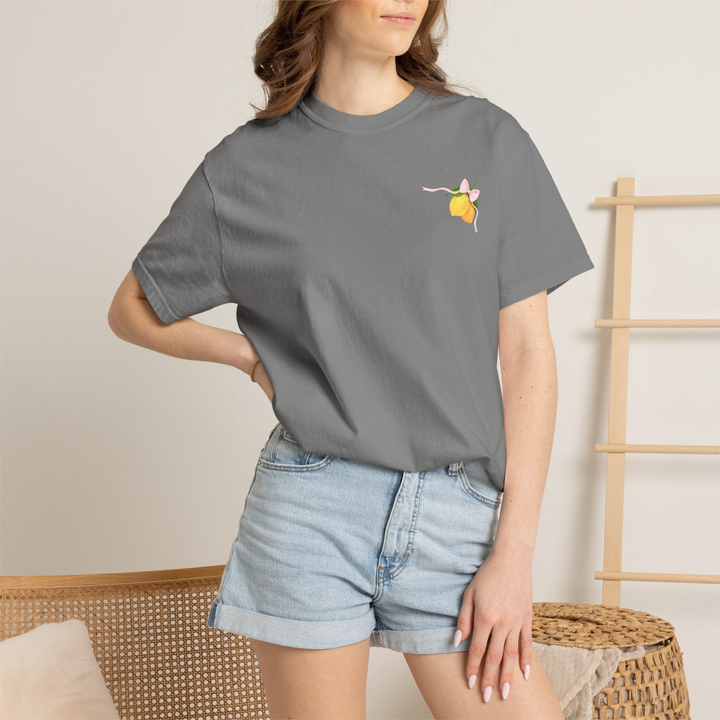 Comfort Colors Life Gave Me Some Lemons T Shirt, Jesus Lemonade Tee, Garment Dyed Faith Shirt, Jesus Lemonade Shirt, Faith Apparel Gift