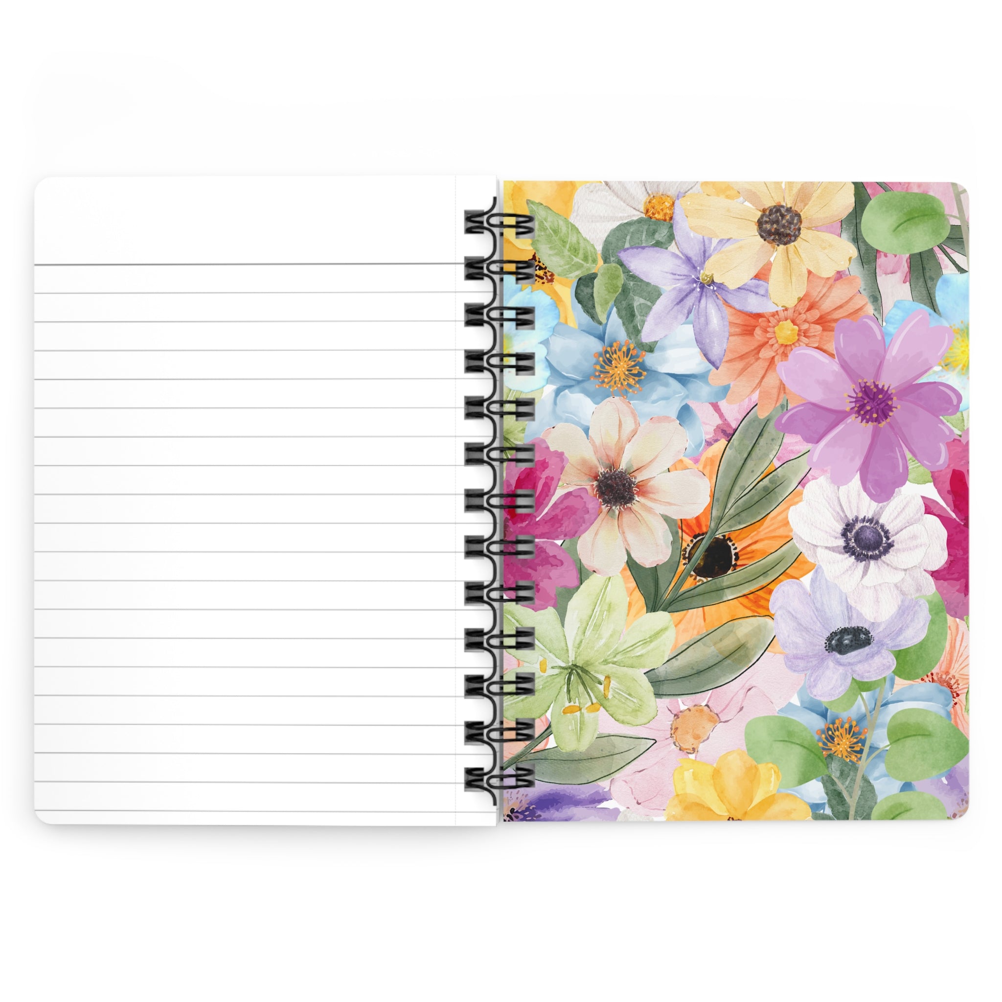 Bloom Where God Plants You Spiral Journal, Personalized Faith Floral Notebook, Christian Scripture Notepad, Bible Study Mom or Teen Gift