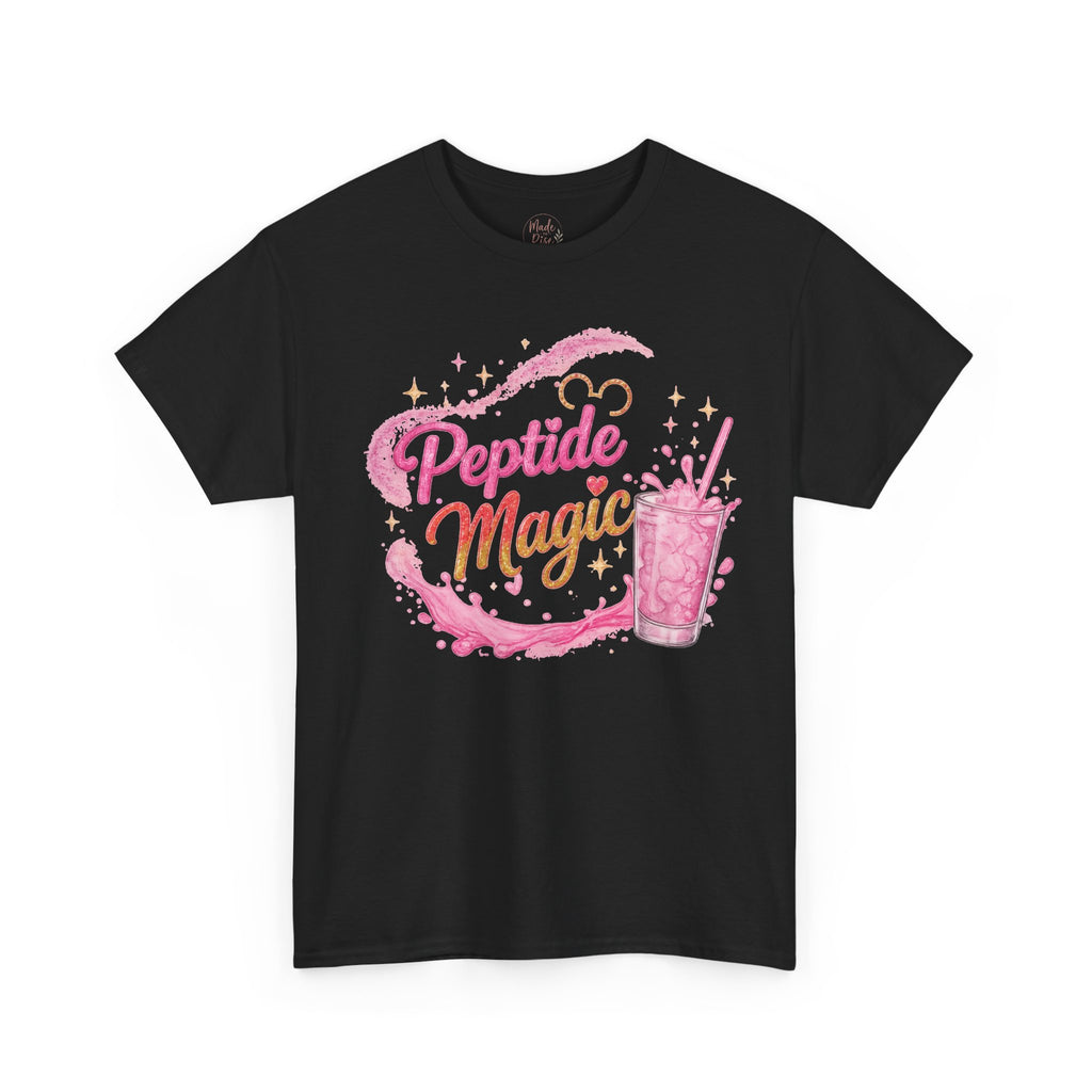 Peptide Magic Tee - Pink Milkshake Aesthetic Graphic T-Shirt