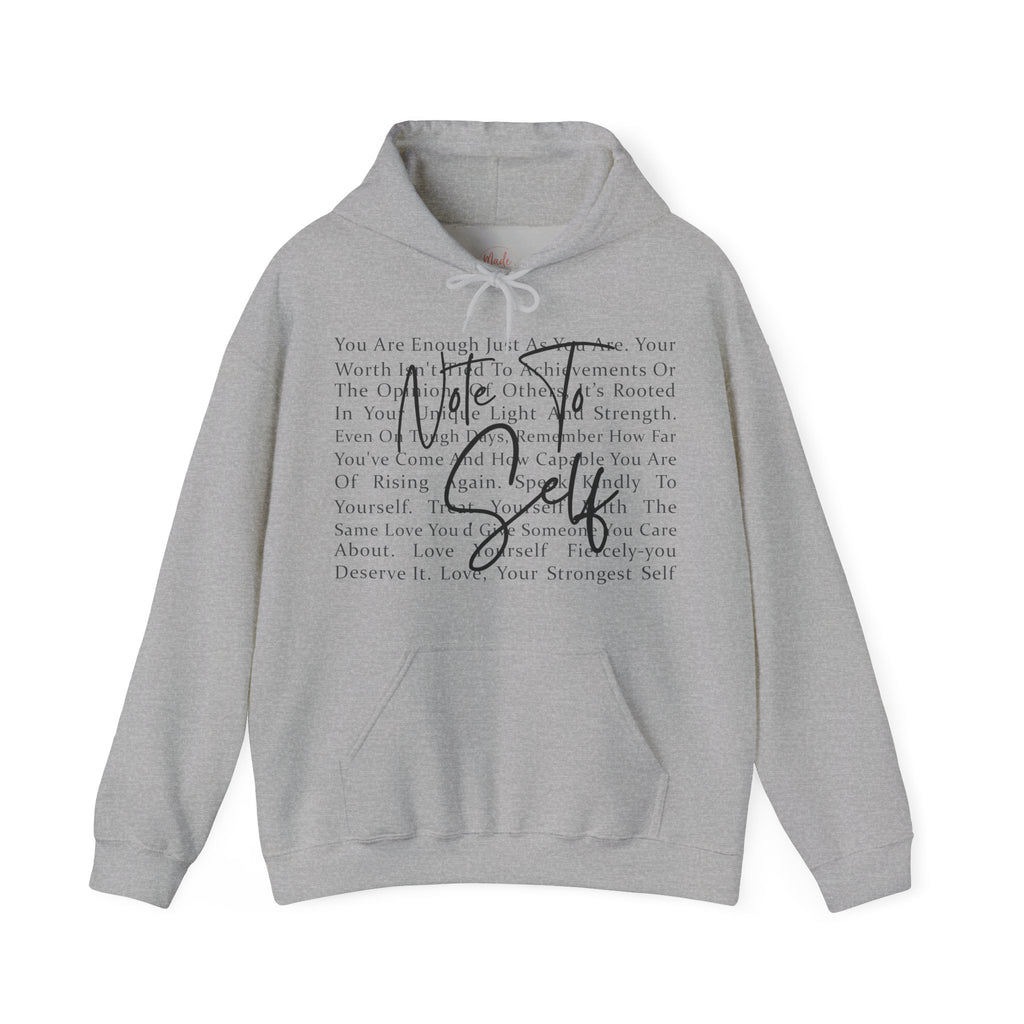"You Are Enough" Inspirational Script Pullover