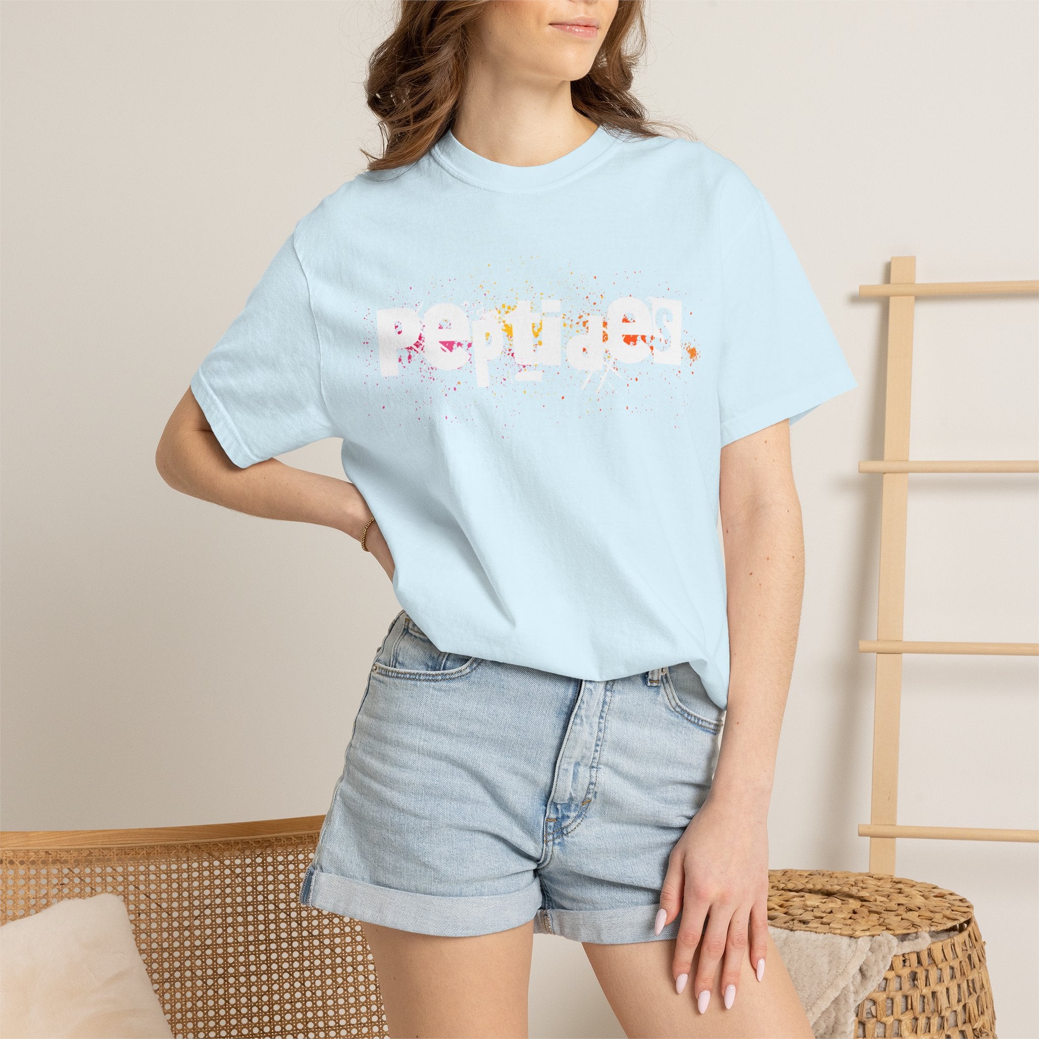 Peptides Shirt-Paint Splatter