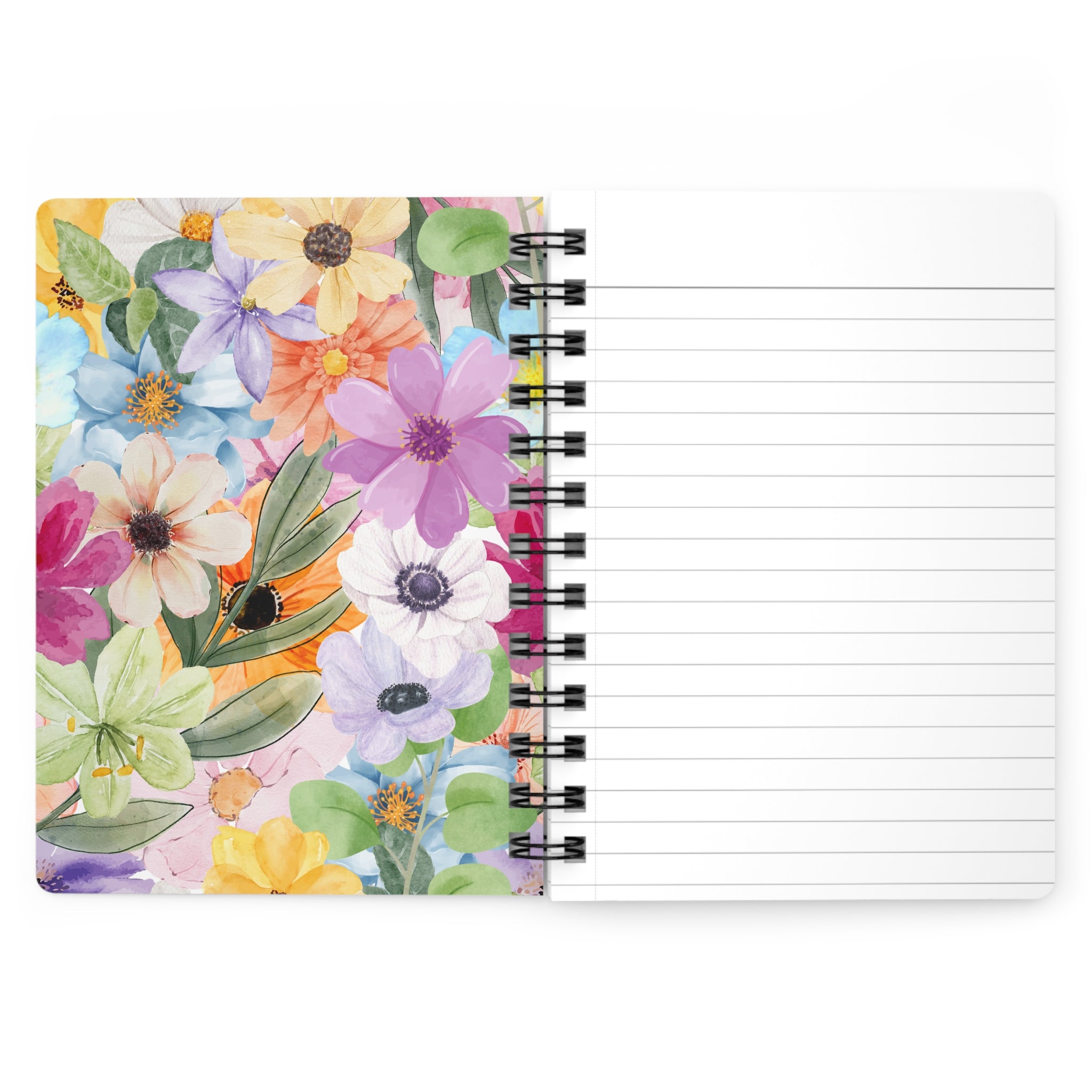 Bloom Where God Plants You Spiral Journal, Personalized Faith Floral Notebook, Christian Scripture Notepad, Bible Study Mom or Teen Gift